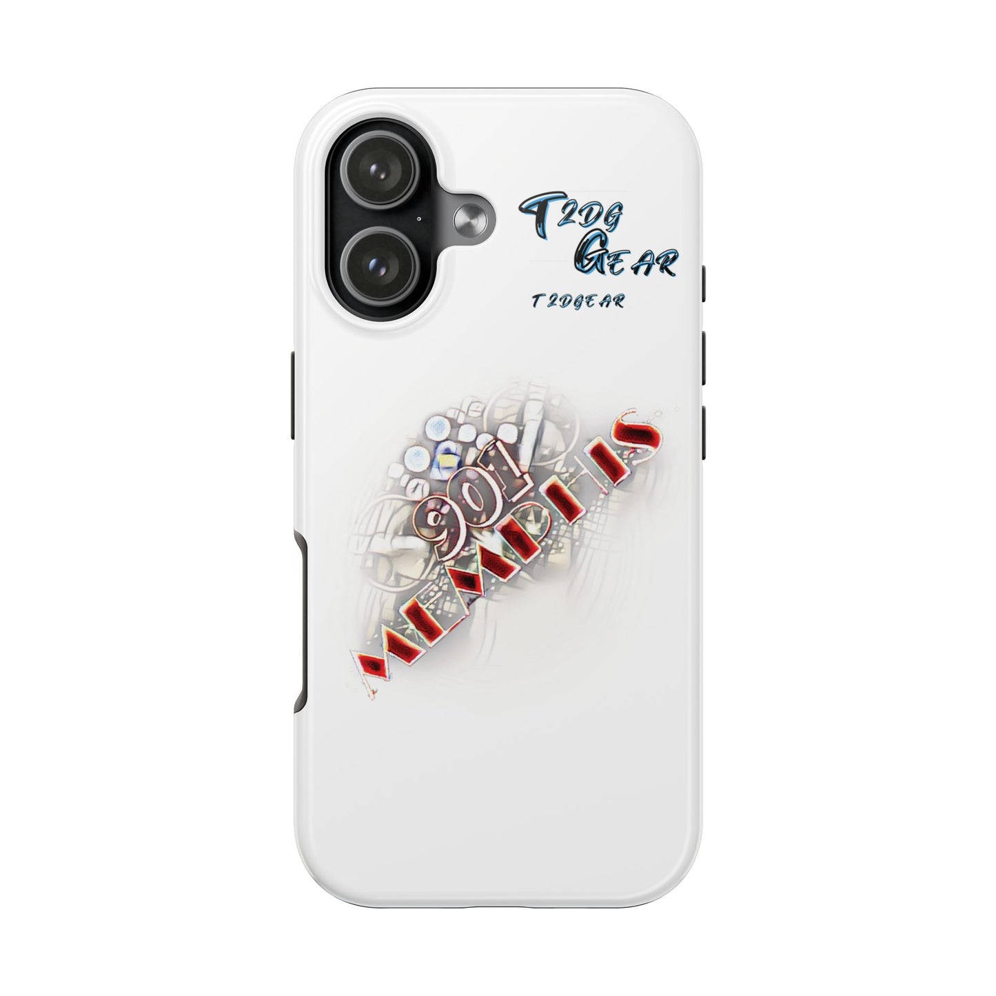 "901 Memphis" Tough Phone Case