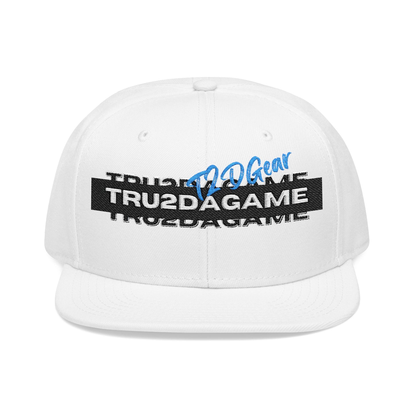 Tru2DaGame(T2DGear) Logo Embroidered Snapback Hat