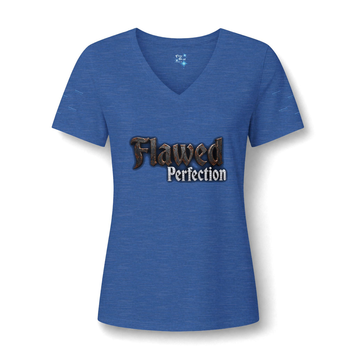 Flawed Perfection Women’s V‑Neck Tee
