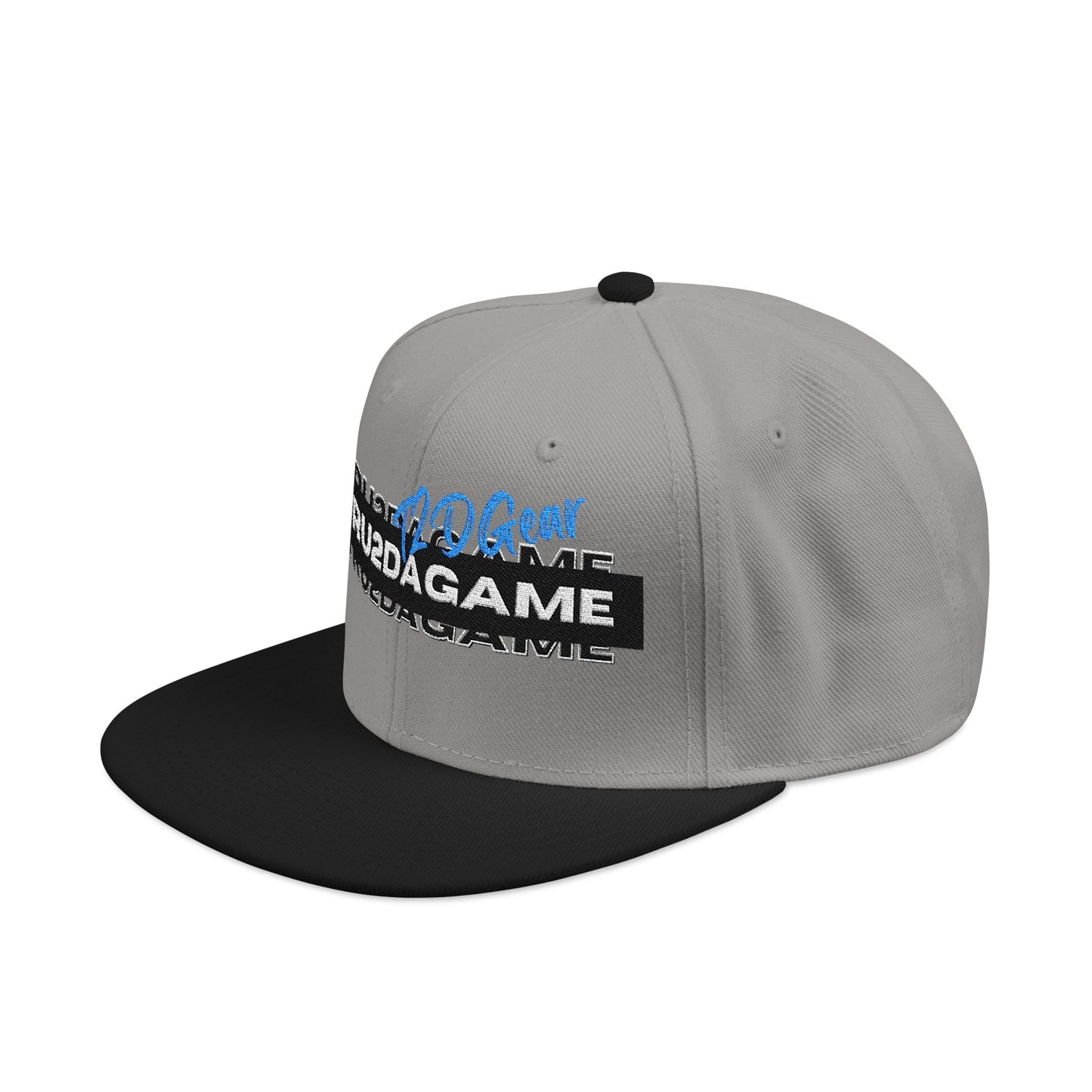 Tru2DaGame(T2DGear) Logo Embroidered Snapback Hat
