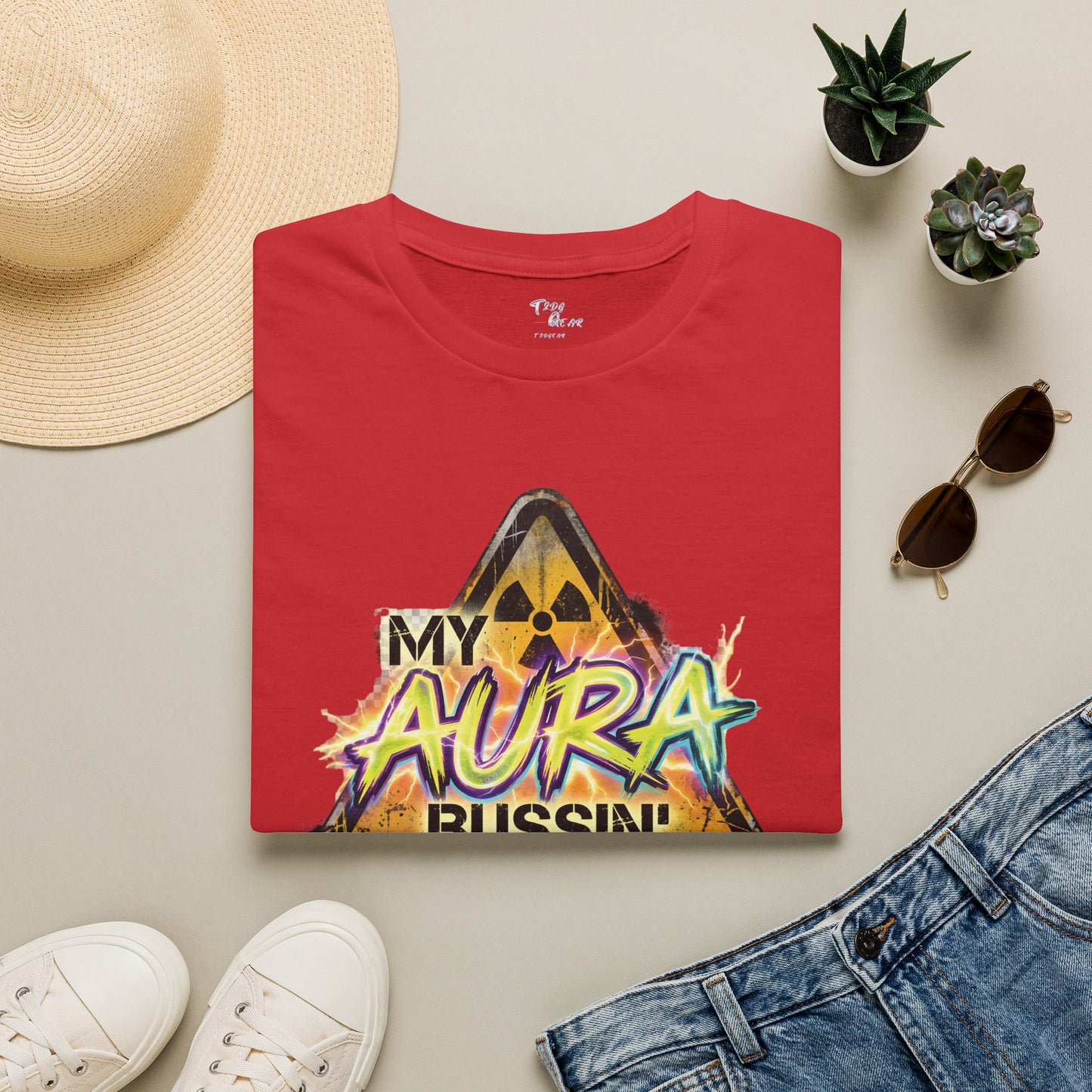 "Bussin' Aura" Graphic Tee