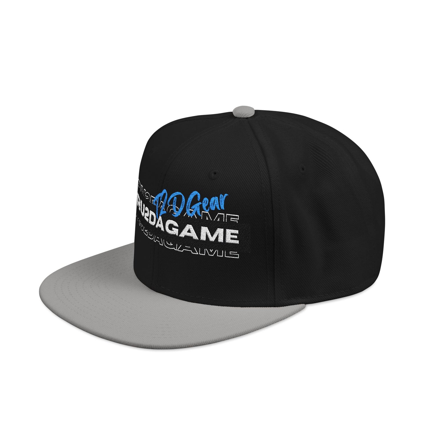 Tru2DaGame(T2DGear) Logo Embroidered Snapback Hat