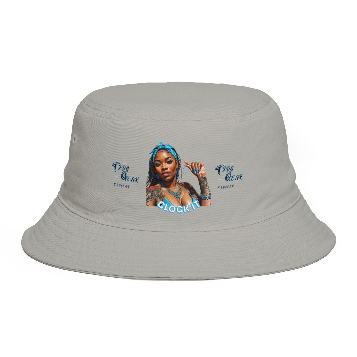"Clock It" Bucket Hat
