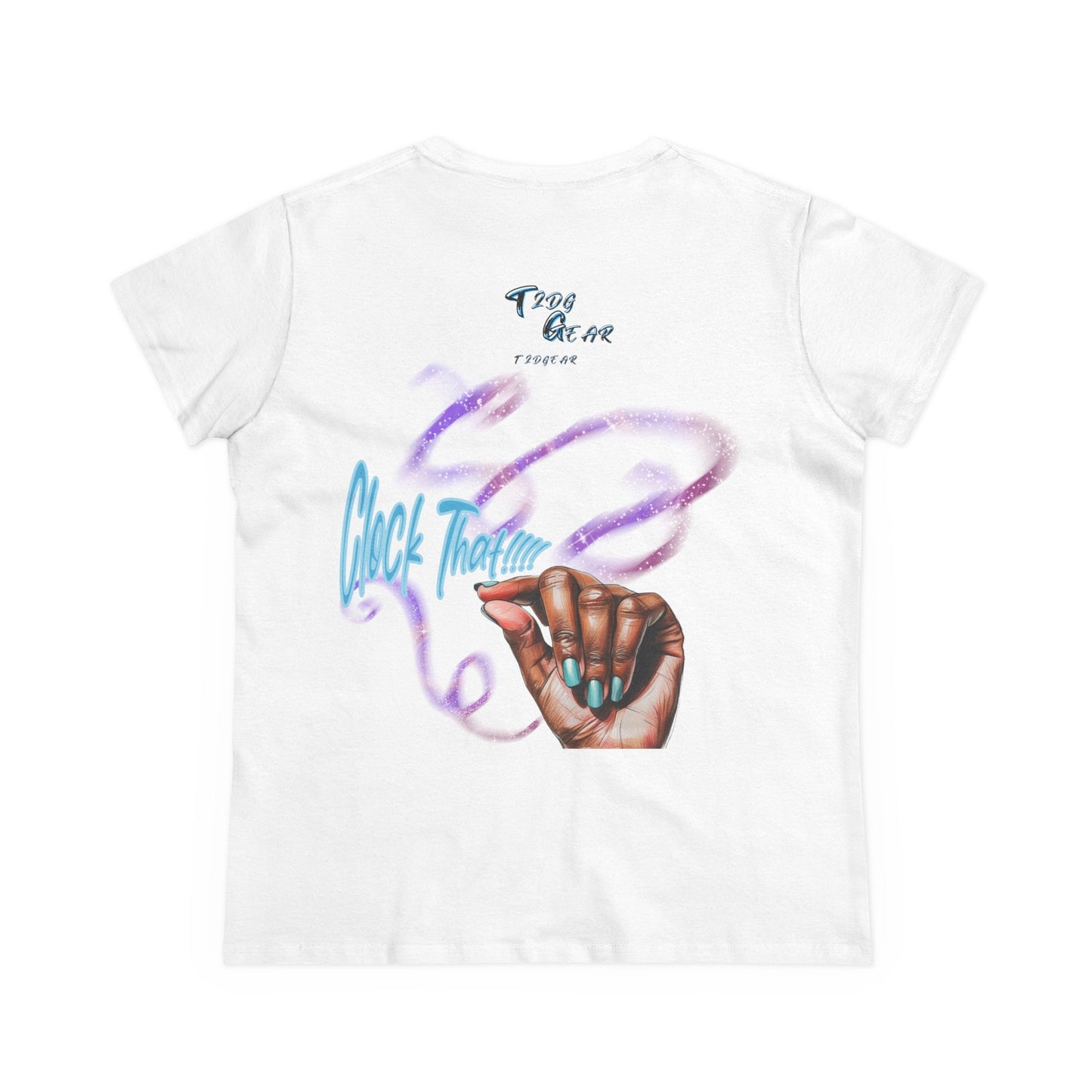 "Clock It" Cotton Graphic Tee