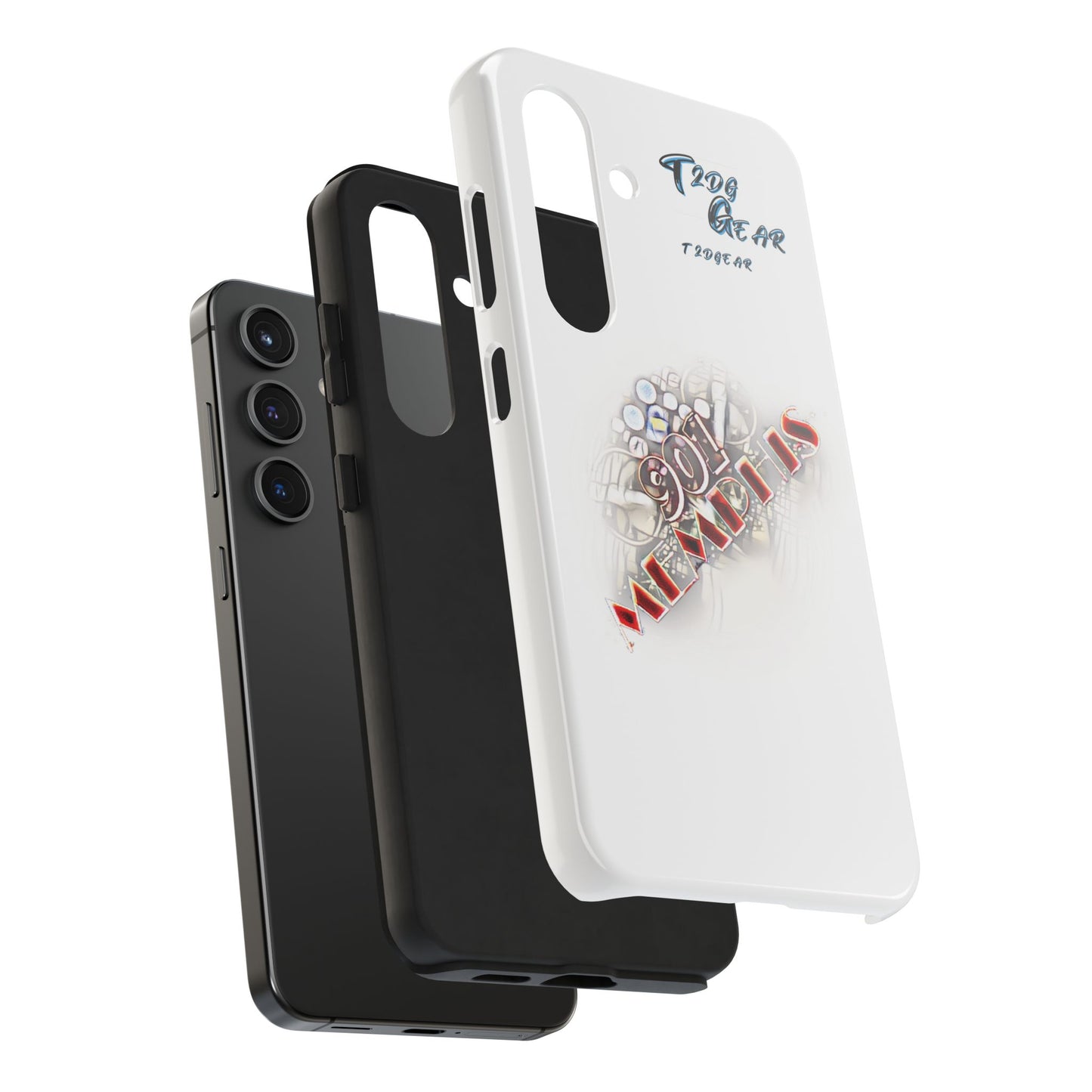 "901 Memphis" Tough Phone Case