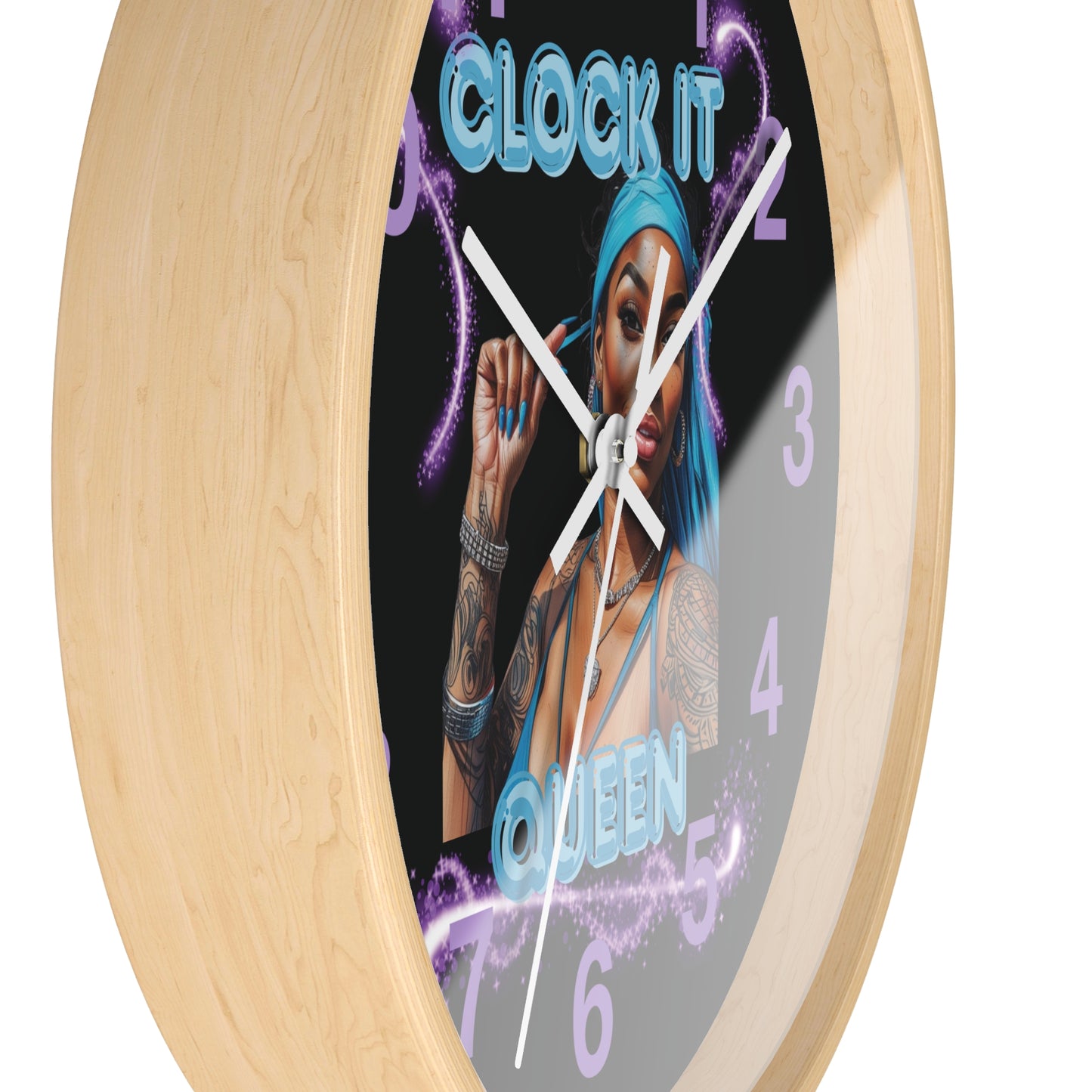 "Clock It" Wall Clock