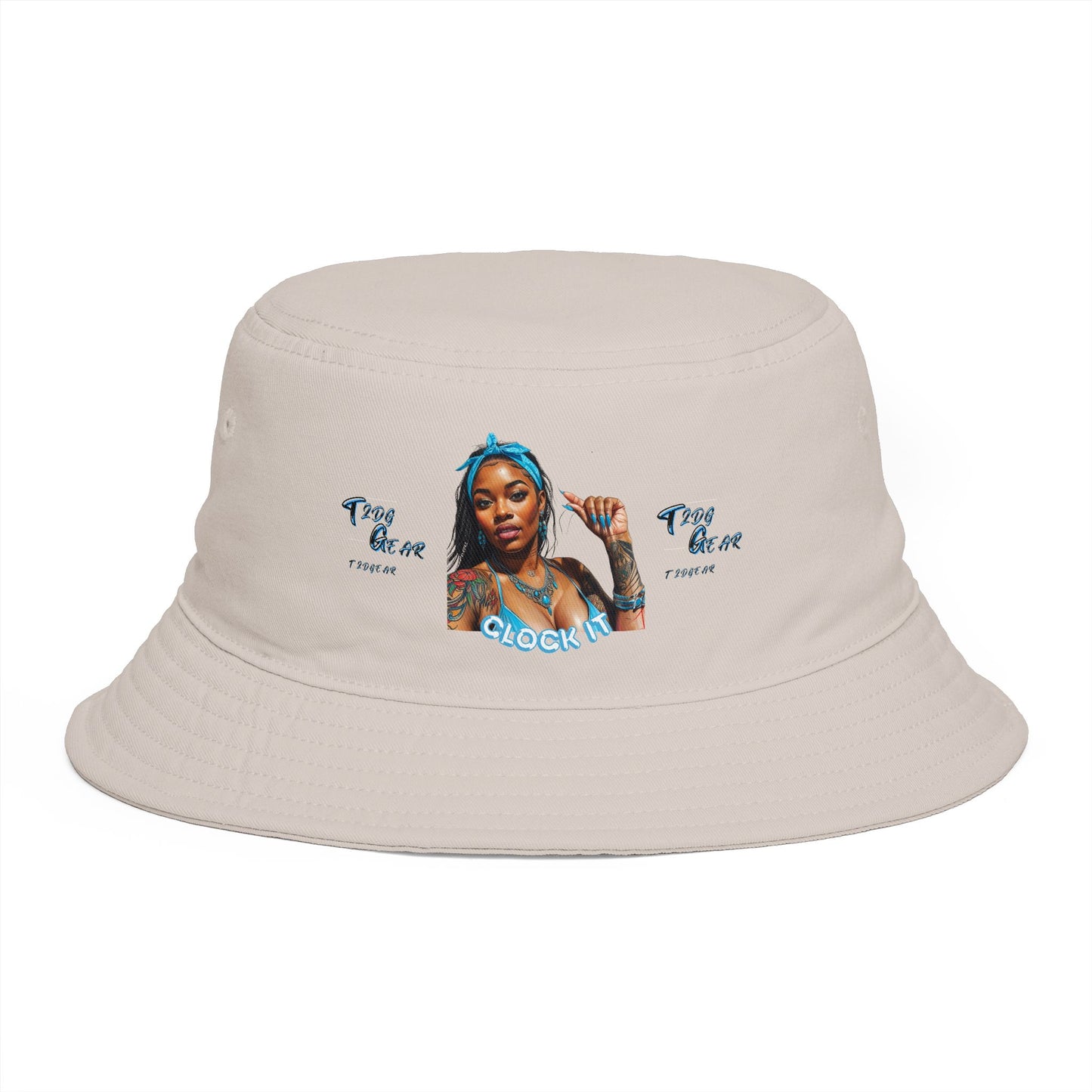 "Clock It" Bucket Hat
