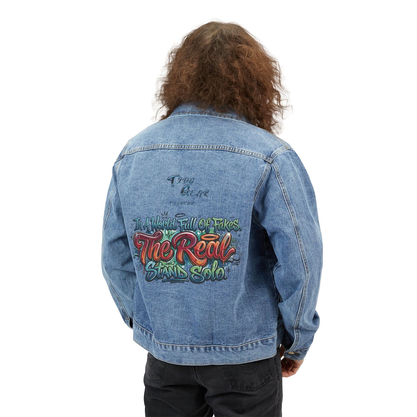 "Stand Solo" Men's Denim Jacket