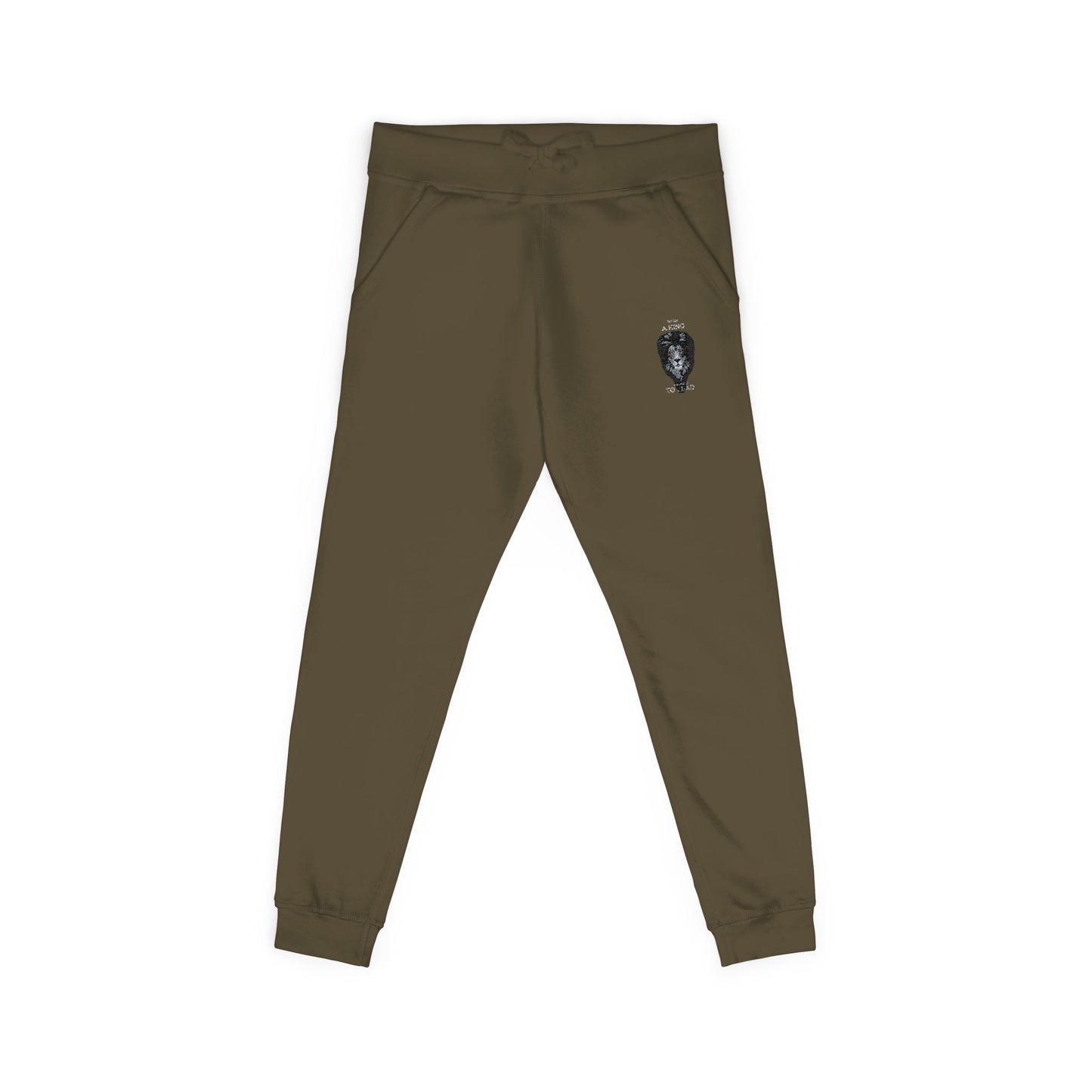 "Born A King" Fleece Joggers