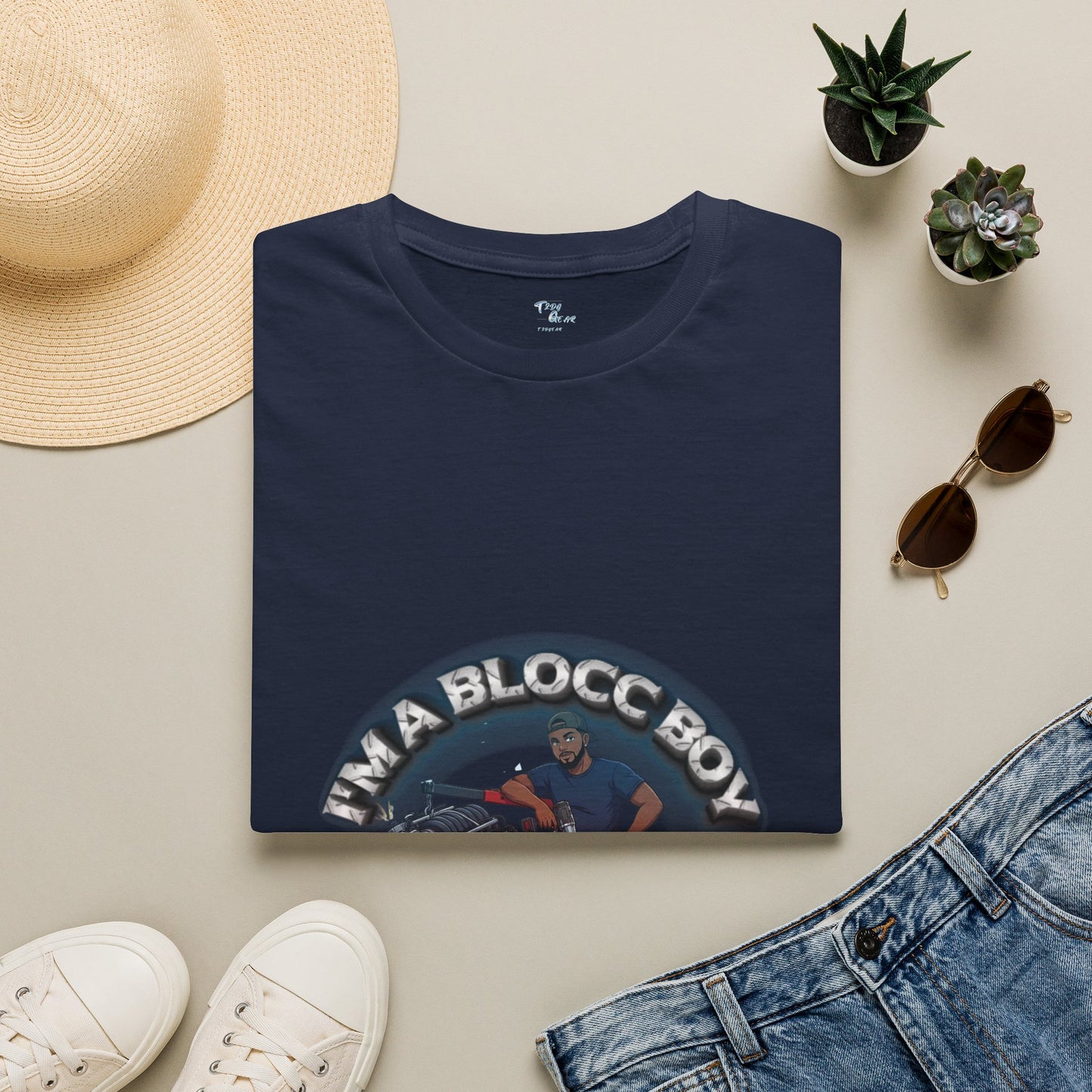"Ima Blocc Boy" Graphic Tee
