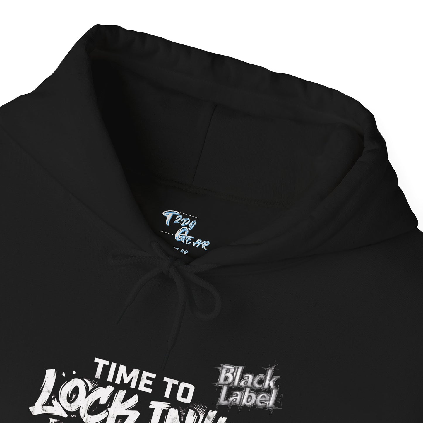 "Lock In"(Black Label Edition) Graphic Hoodie