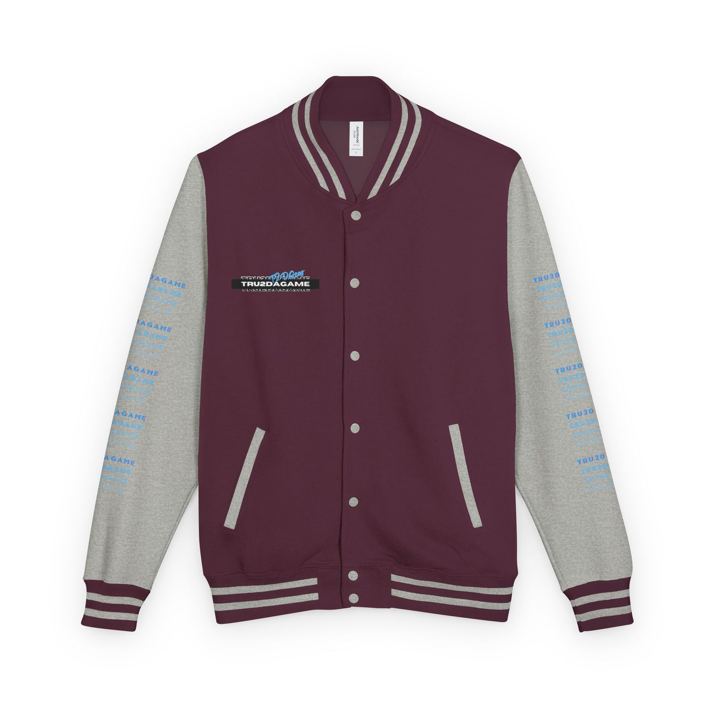 Tru2DaGame(T2DGear) Logo Letterman Jacket
