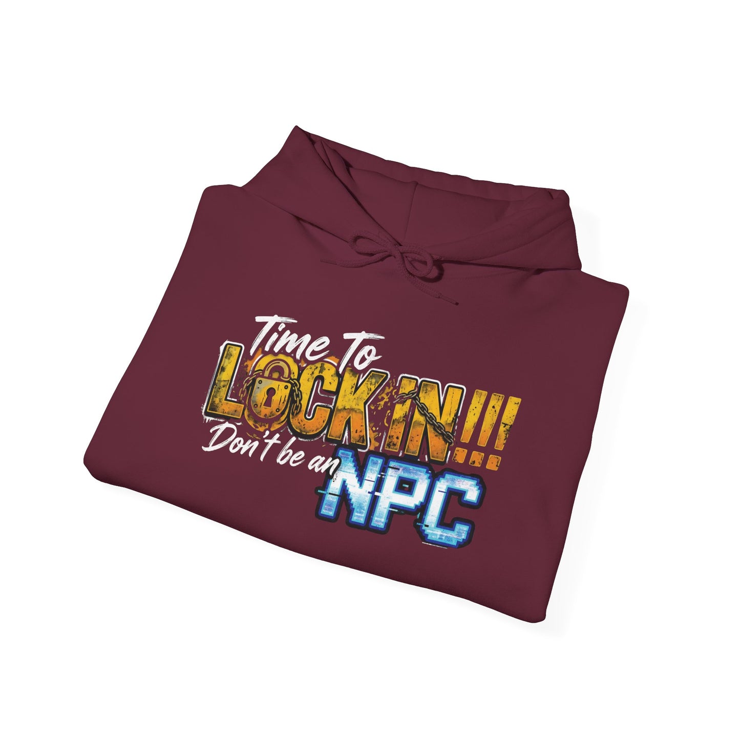 "Lock In" Graphic Pullover