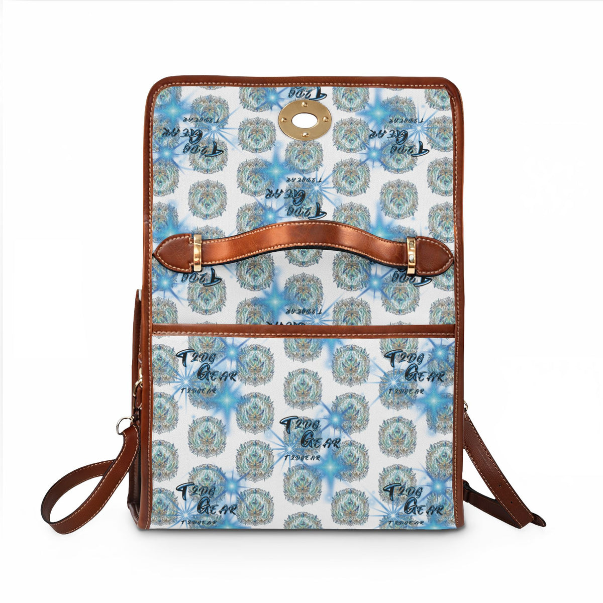 Flawed Perfection Waterproof Canvas Purse