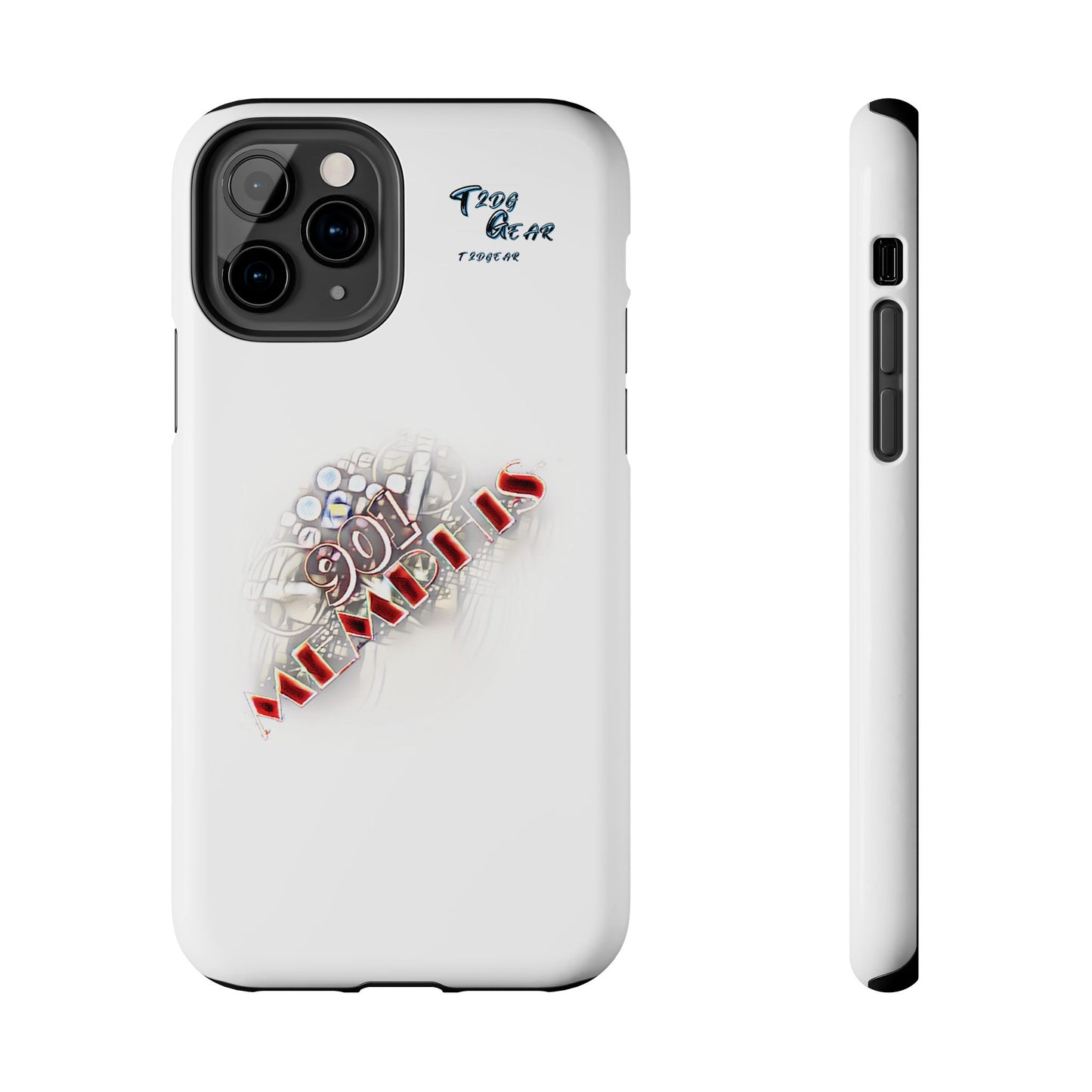 "901 Memphis" Tough Phone Case