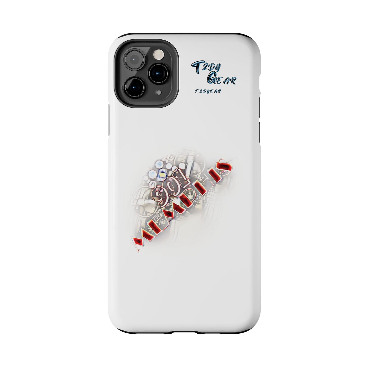 "901 Memphis" Tough Phone Case