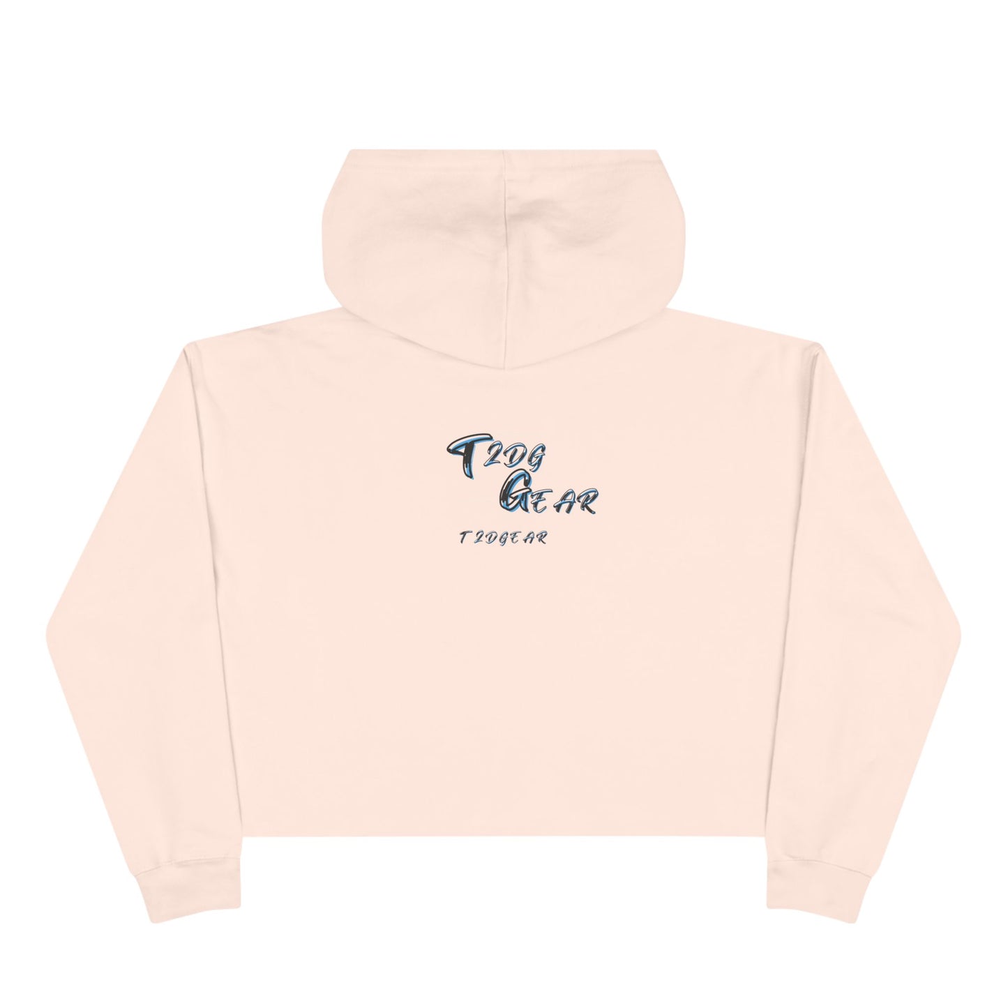 "Wanna Taste" Graphic Crop Hoodie