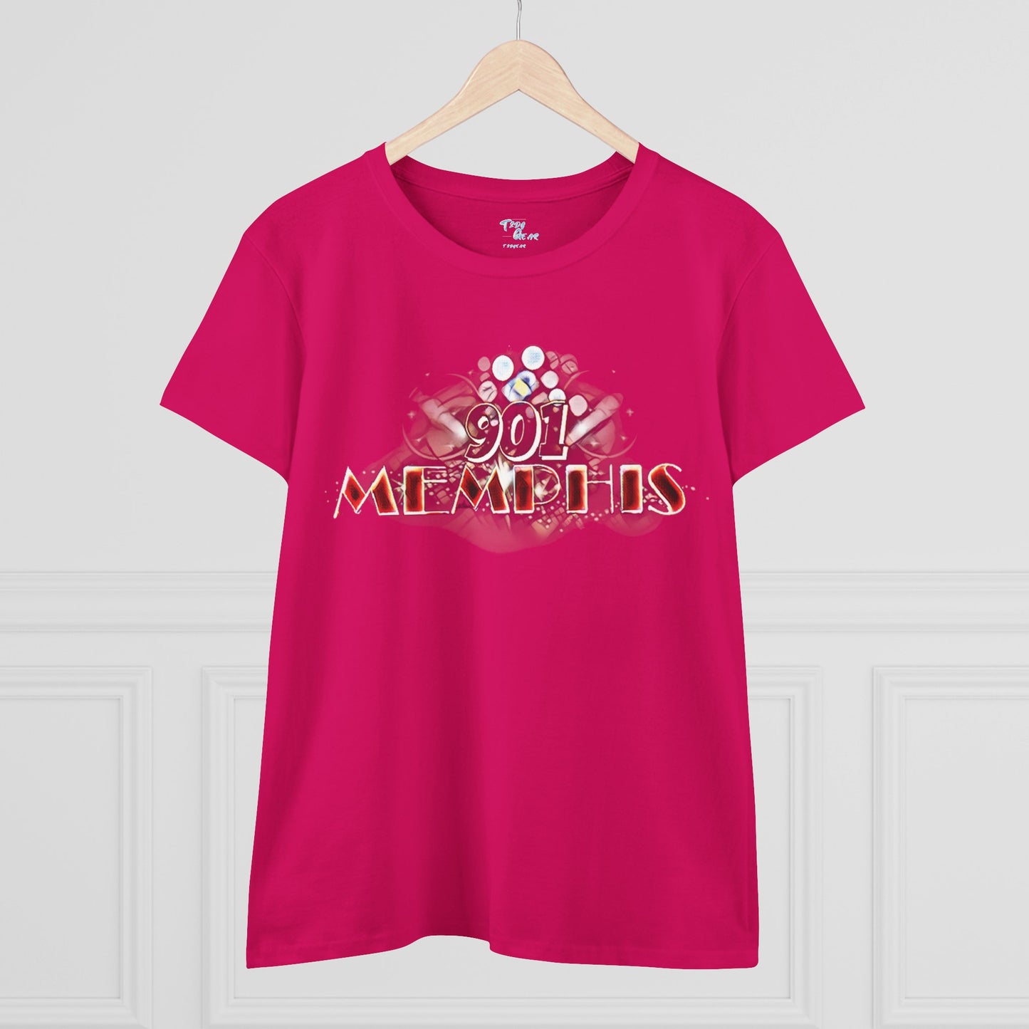 "901 Memphis" Women���s Cotton Tee