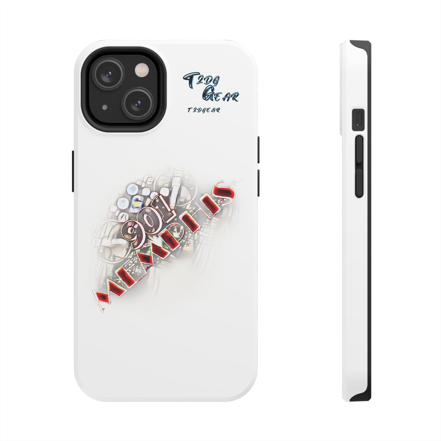 "901 Memphis" Tough Phone Case