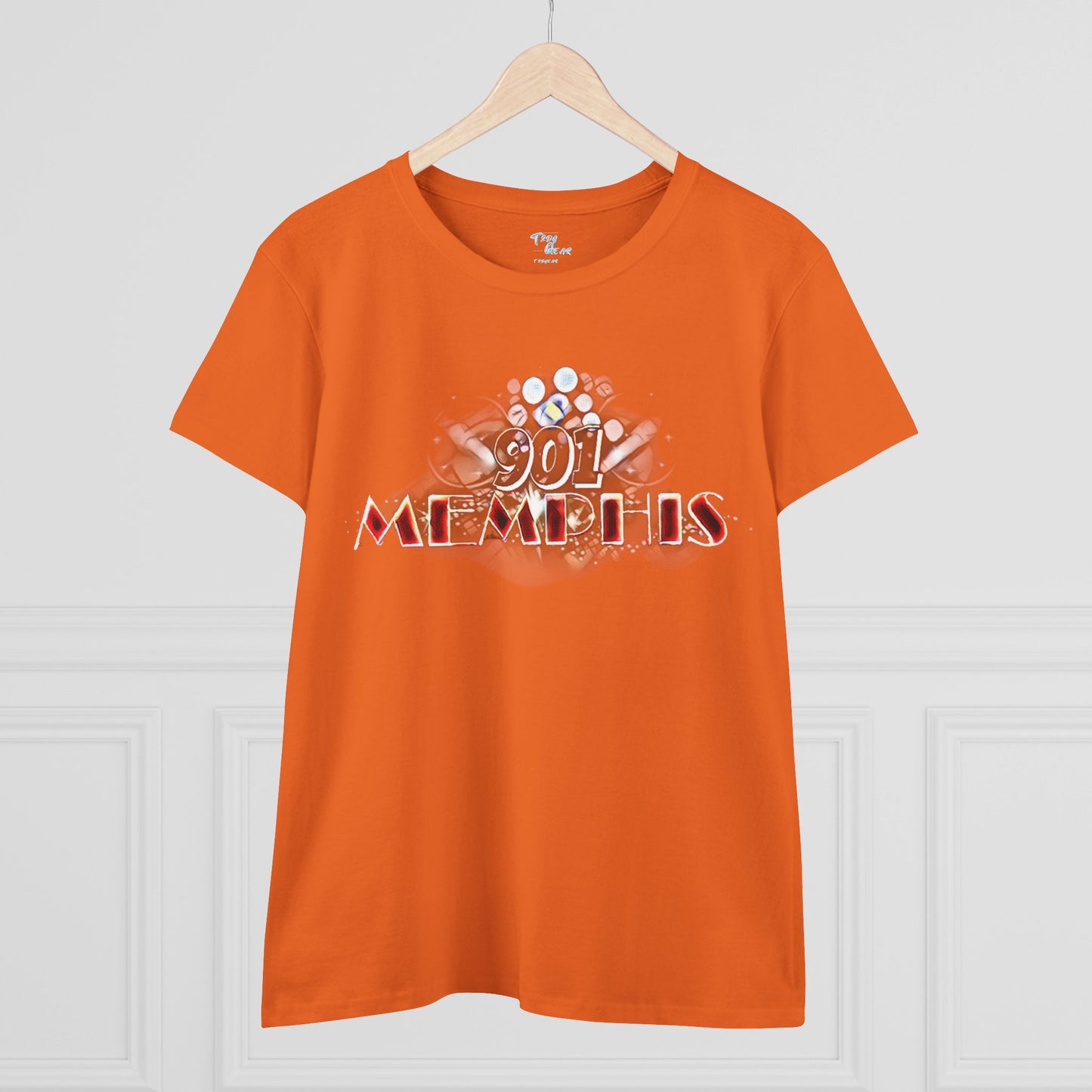 "901 Memphis" Women���s Cotton Tee