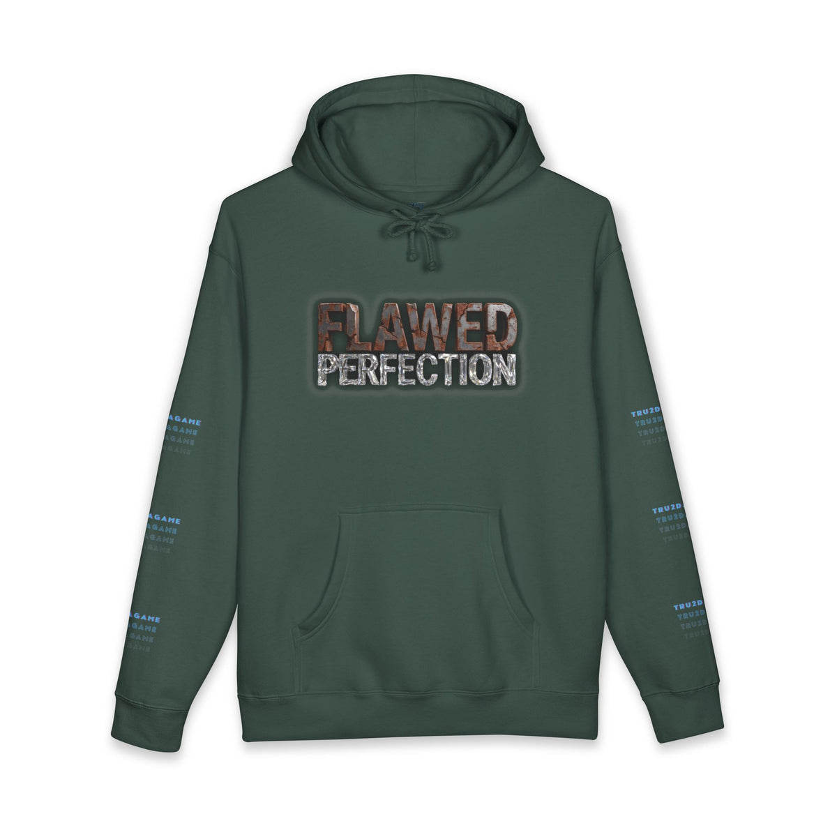 "Flawed Perfection" Men's Graphic Hoodie
