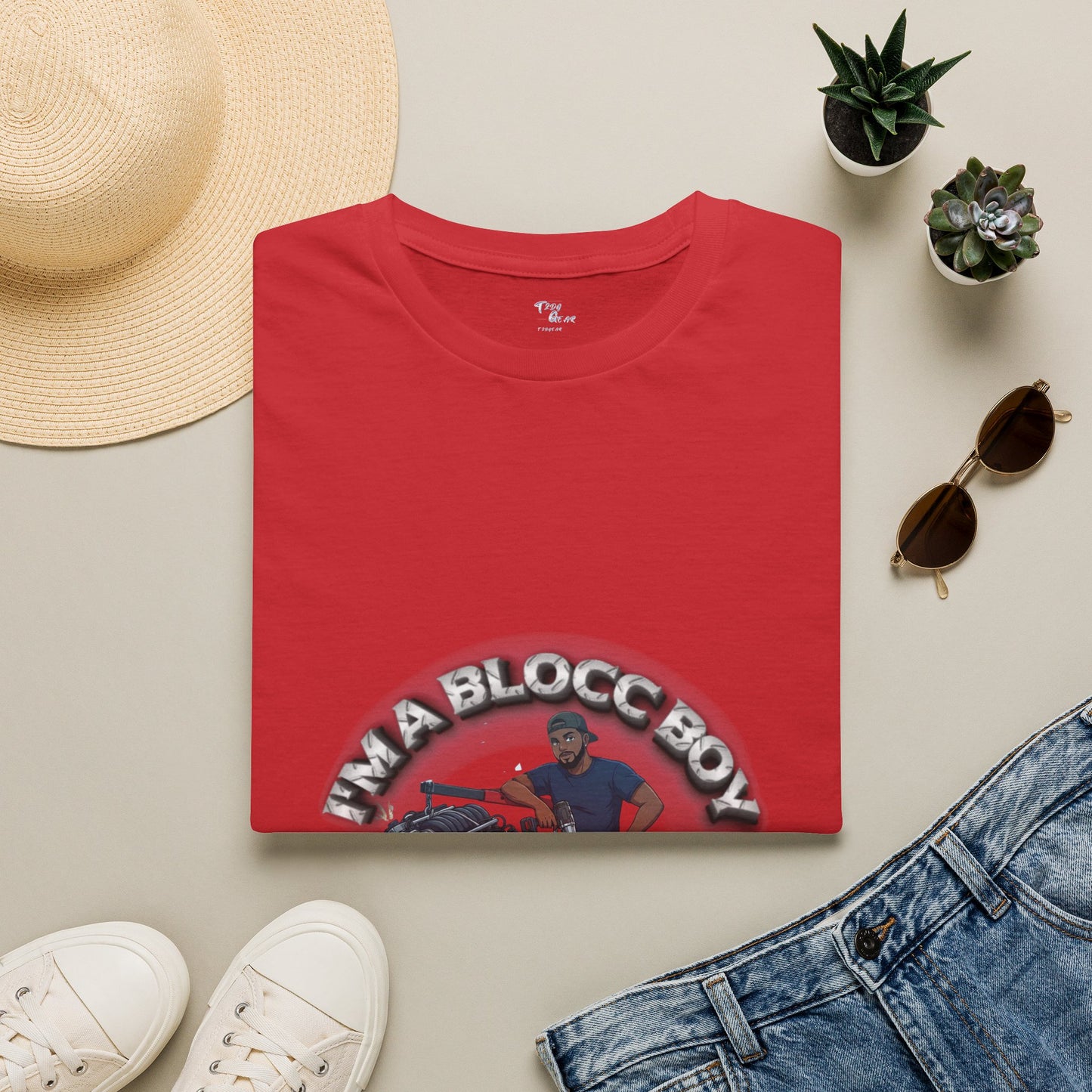 "Ima Blocc Boy" Graphic Tee