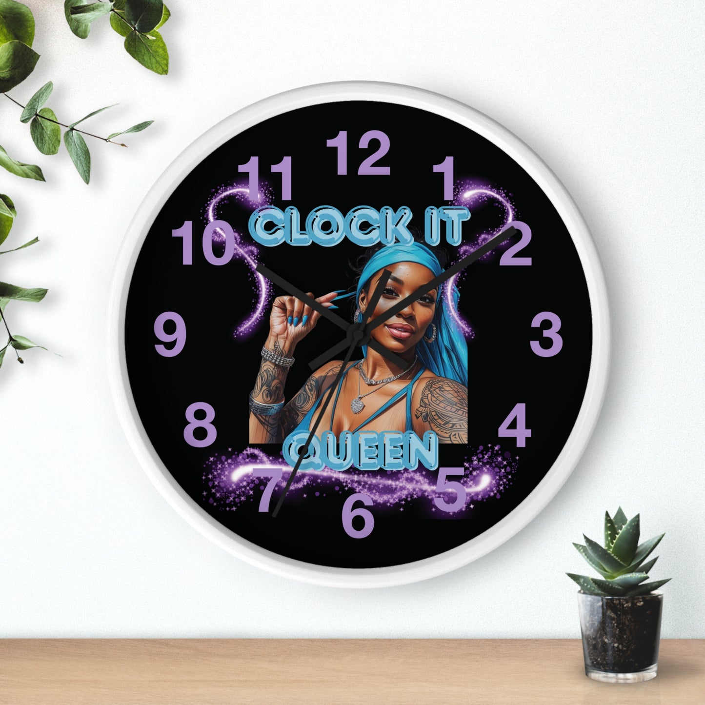 "Clock It" Wall Clock