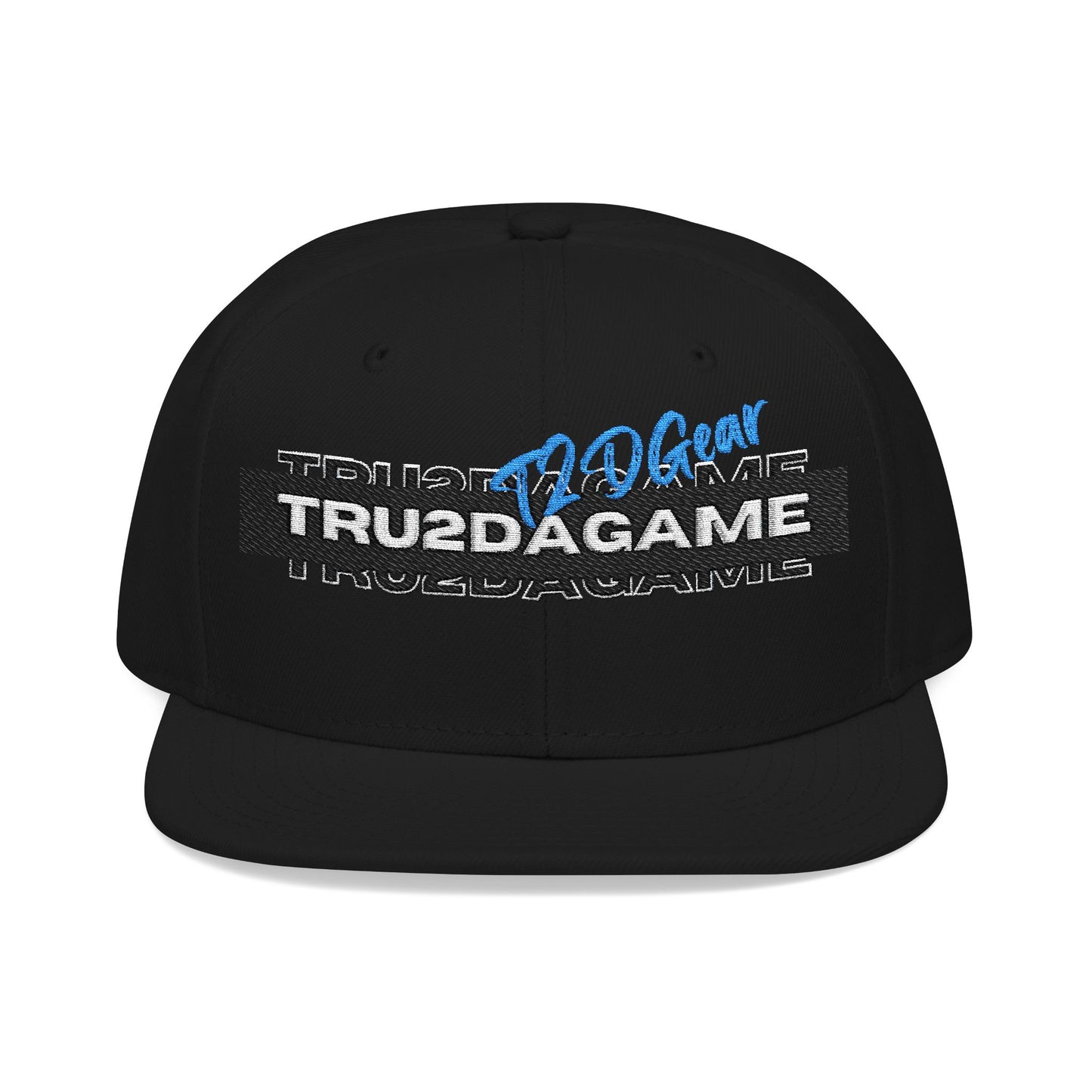 Tru2DaGame(T2DGear) Logo Embroidered Snapback Hat