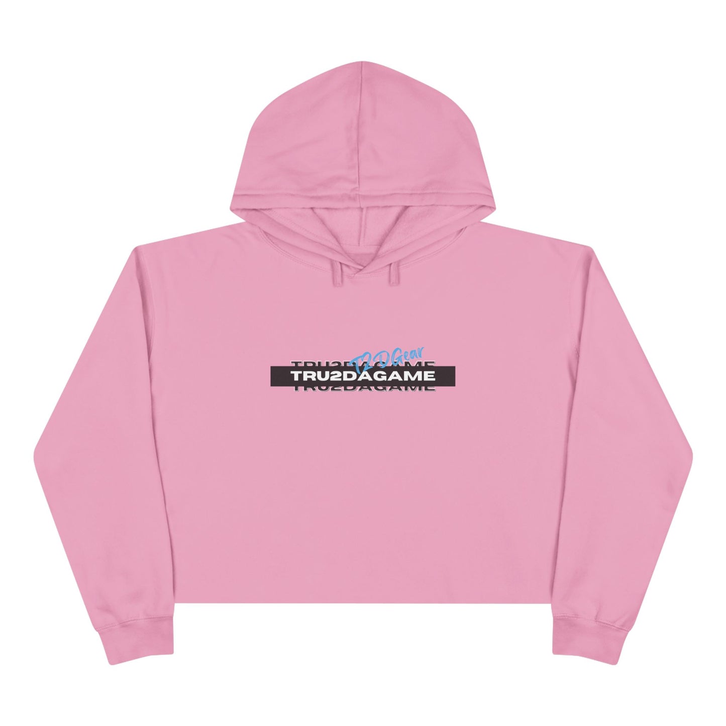 Tru2DaGame(T2DGear) Logo Crop Hoodie