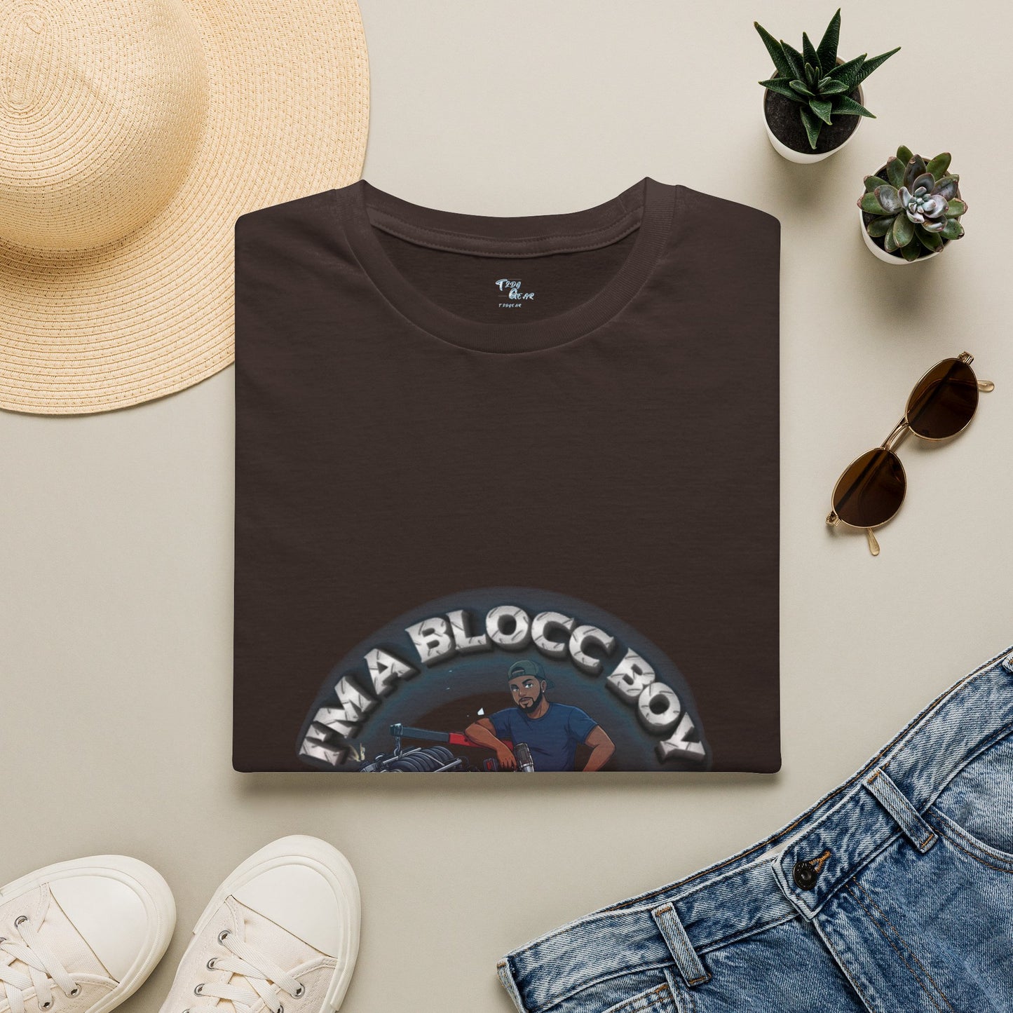 "Ima Blocc Boy" Graphic Tee