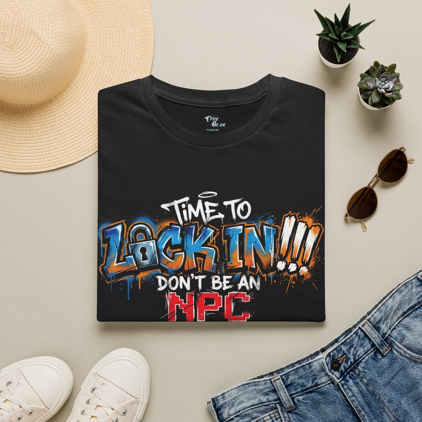 "Lock In" Graphic Tee
