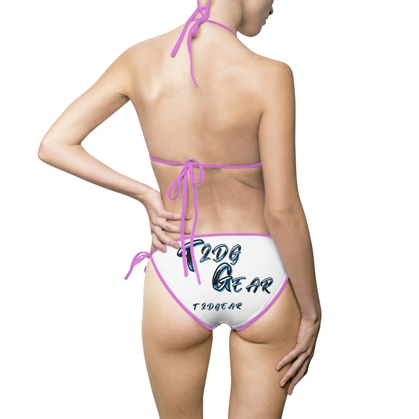 "Wanna Taste" Tie-Side Bikini