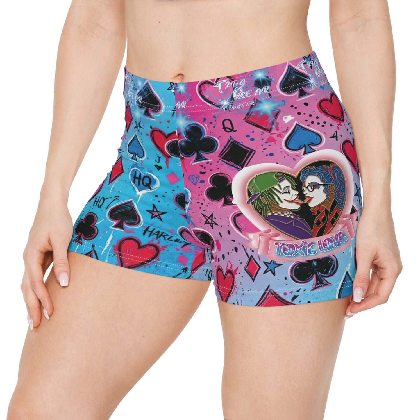 "Twisted/Toxic Love" Women's Shorts