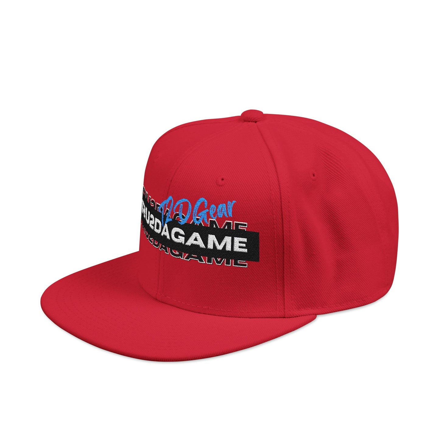 Tru2DaGame(T2DGear) Logo Embroidered Snapback Hat