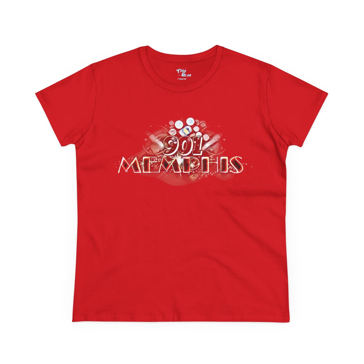 "901 Memphis" Women���s Cotton Tee