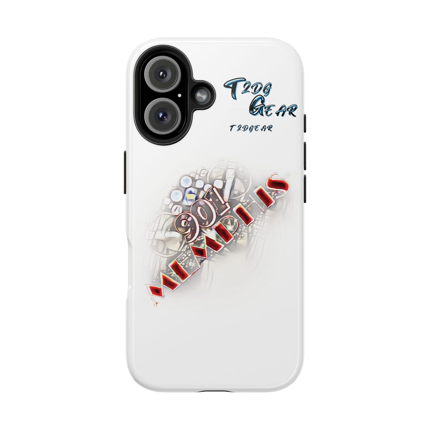 "901 Memphis" Tough Phone Case
