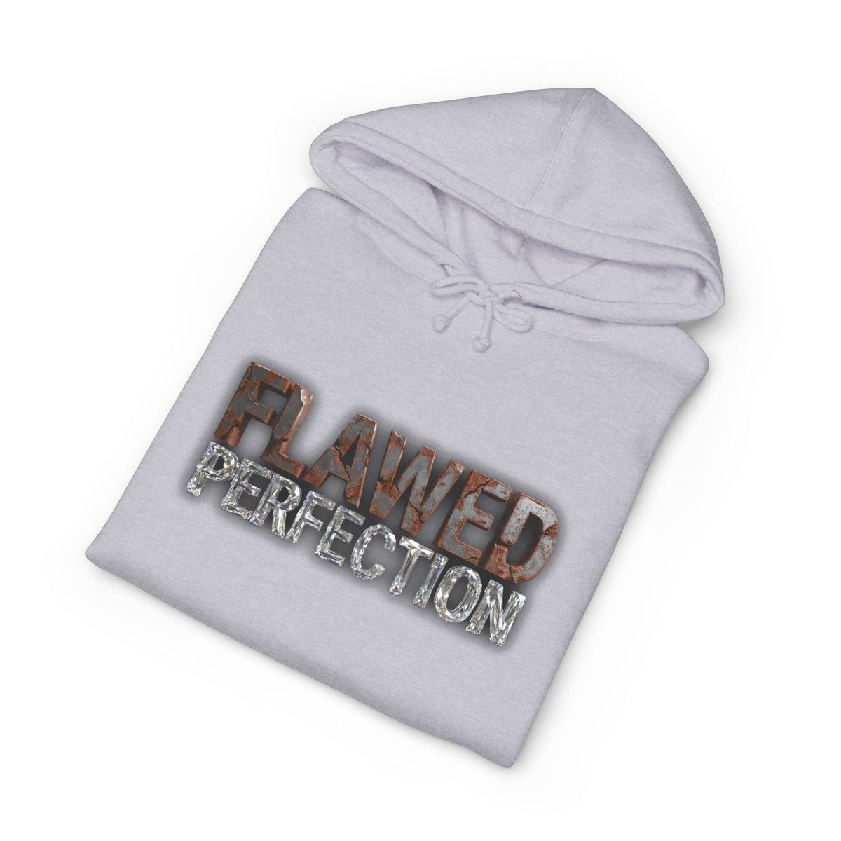 "Flawed Perfection" Men's Graphic Hoodie