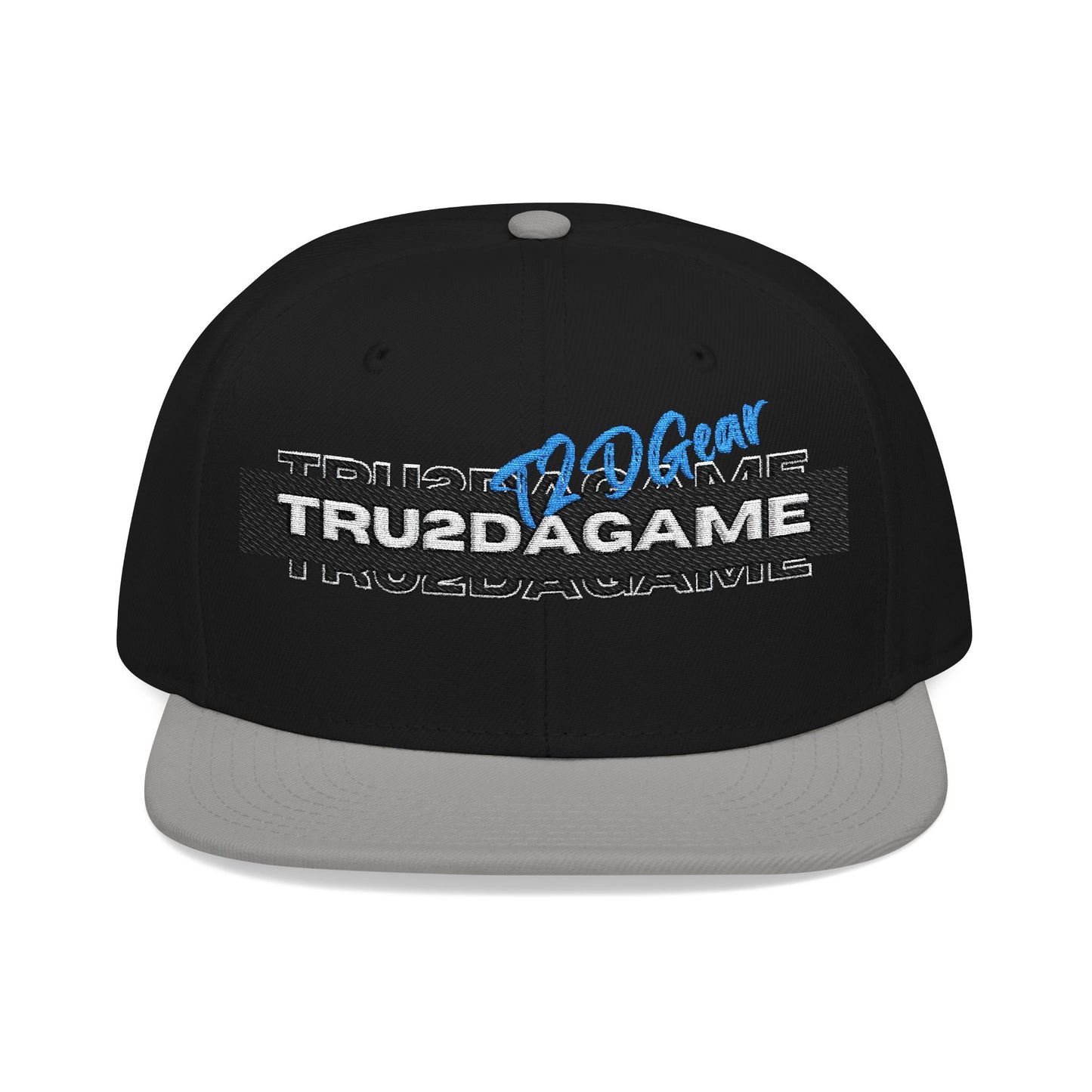 Tru2DaGame(T2DGear) Logo Embroidered Snapback Hat