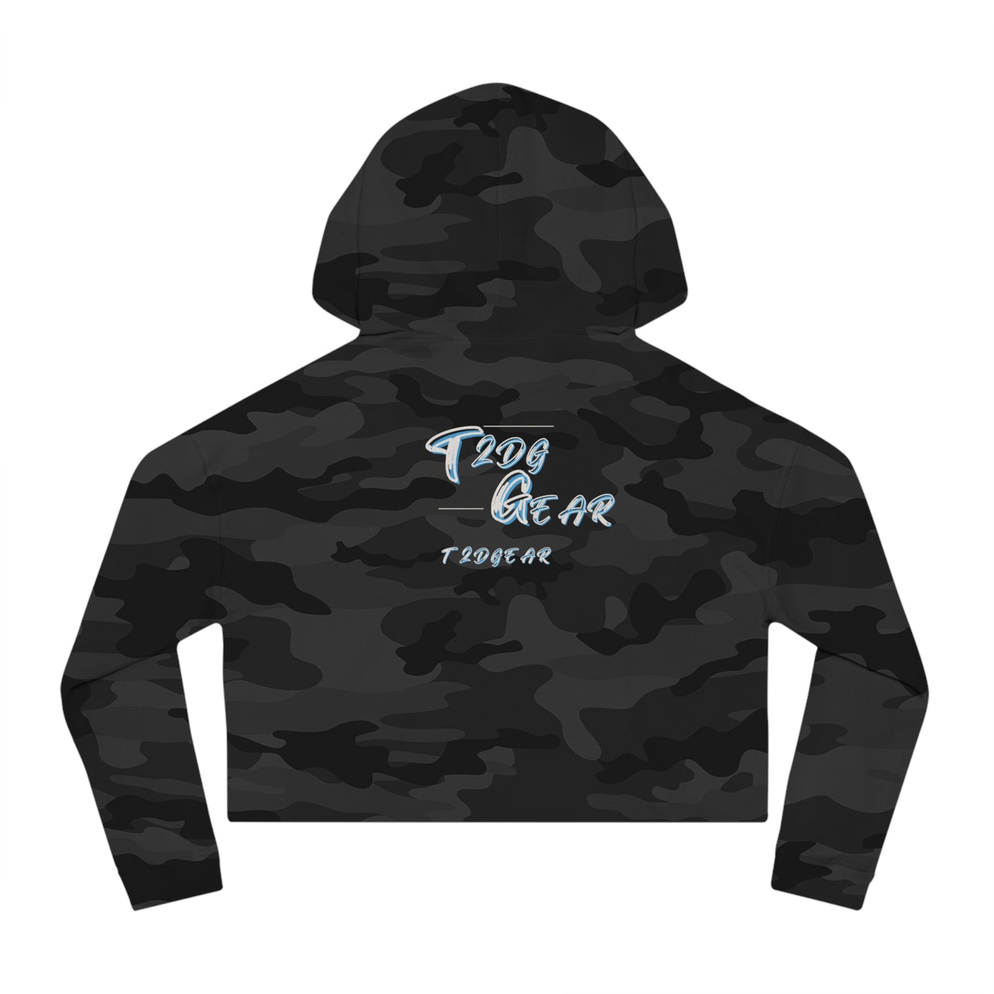 "901 Memphis" Graphic Cropped Hoodie