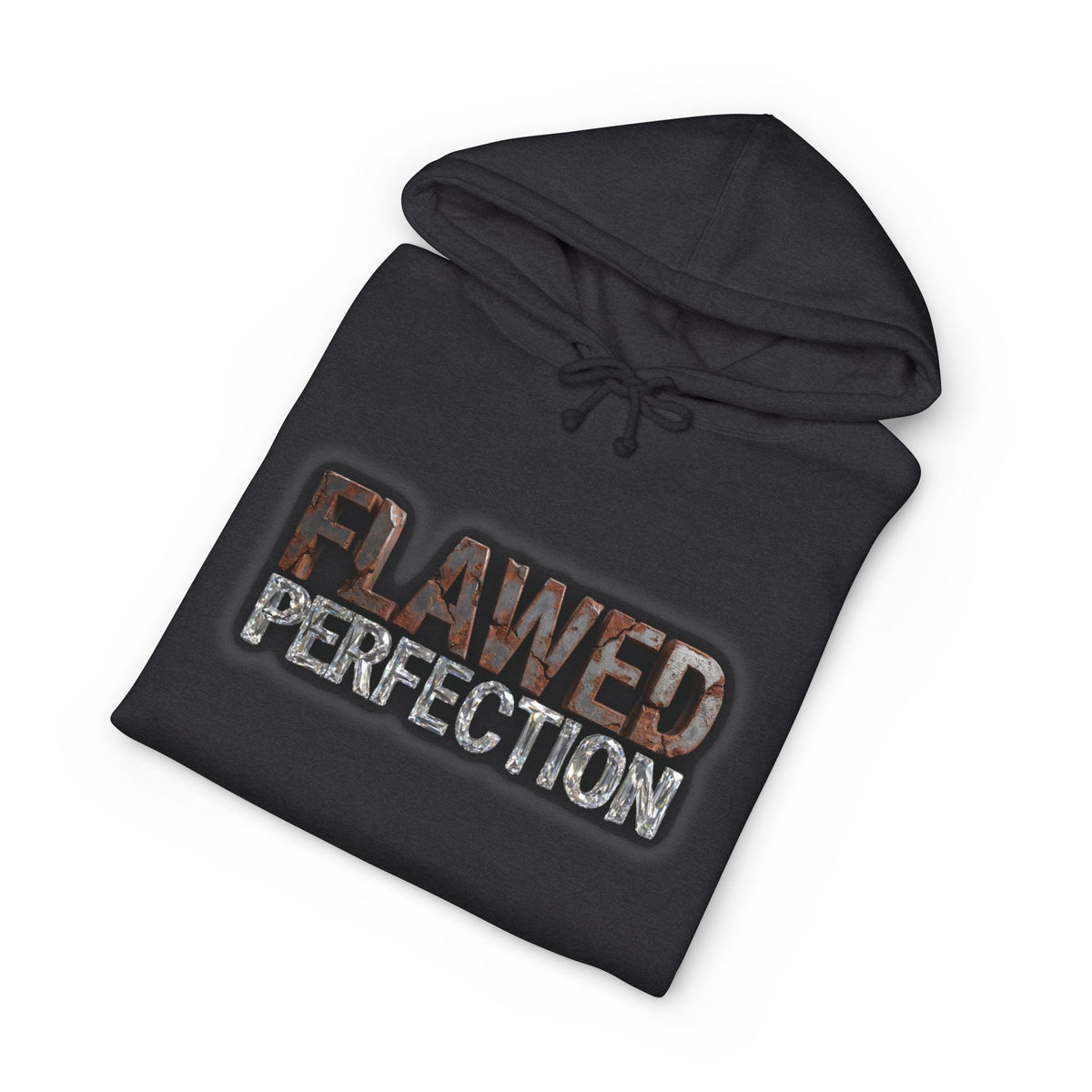 "Flawed Perfection" Men's Graphic Hoodie