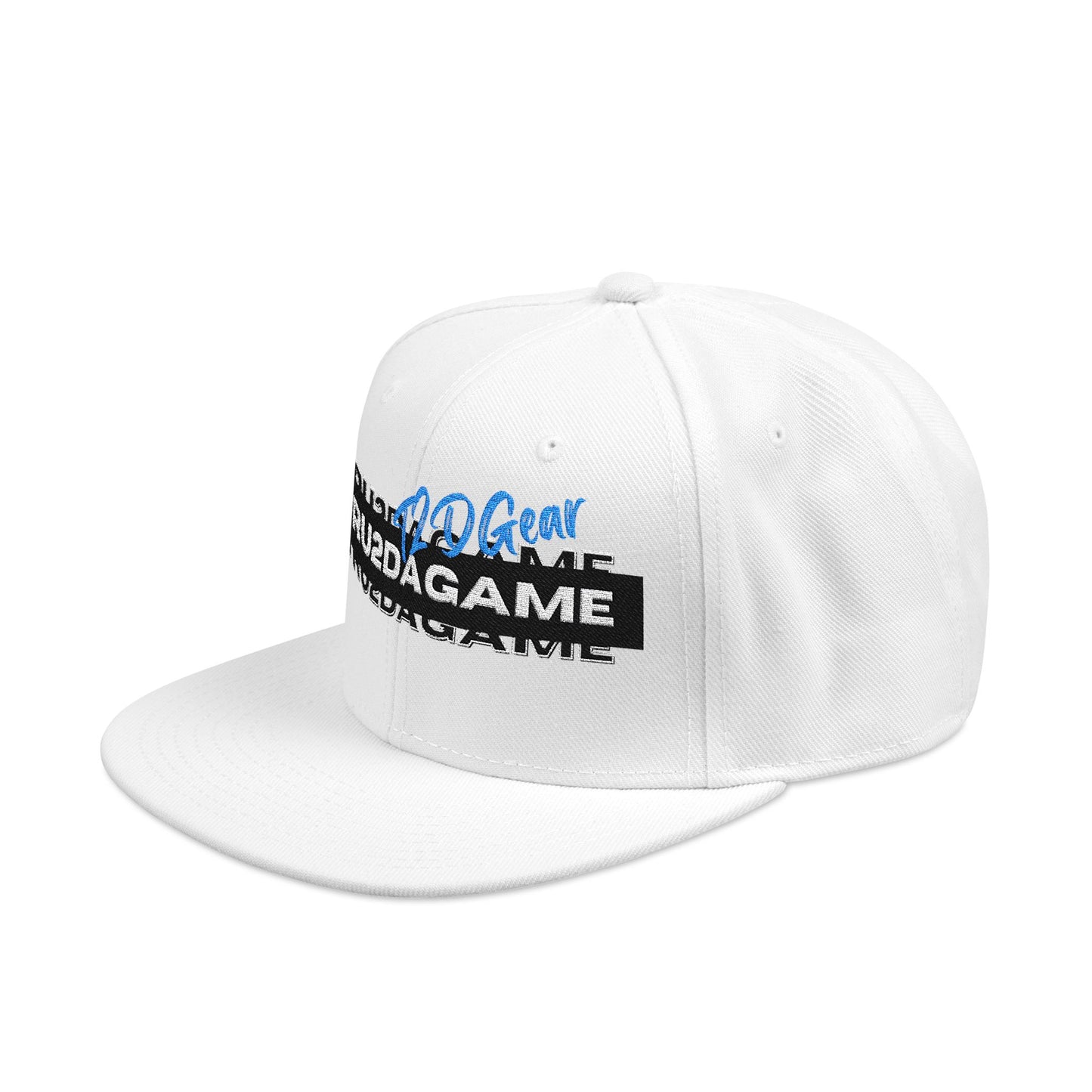 Tru2DaGame(T2DGear) Logo Embroidered Snapback Hat