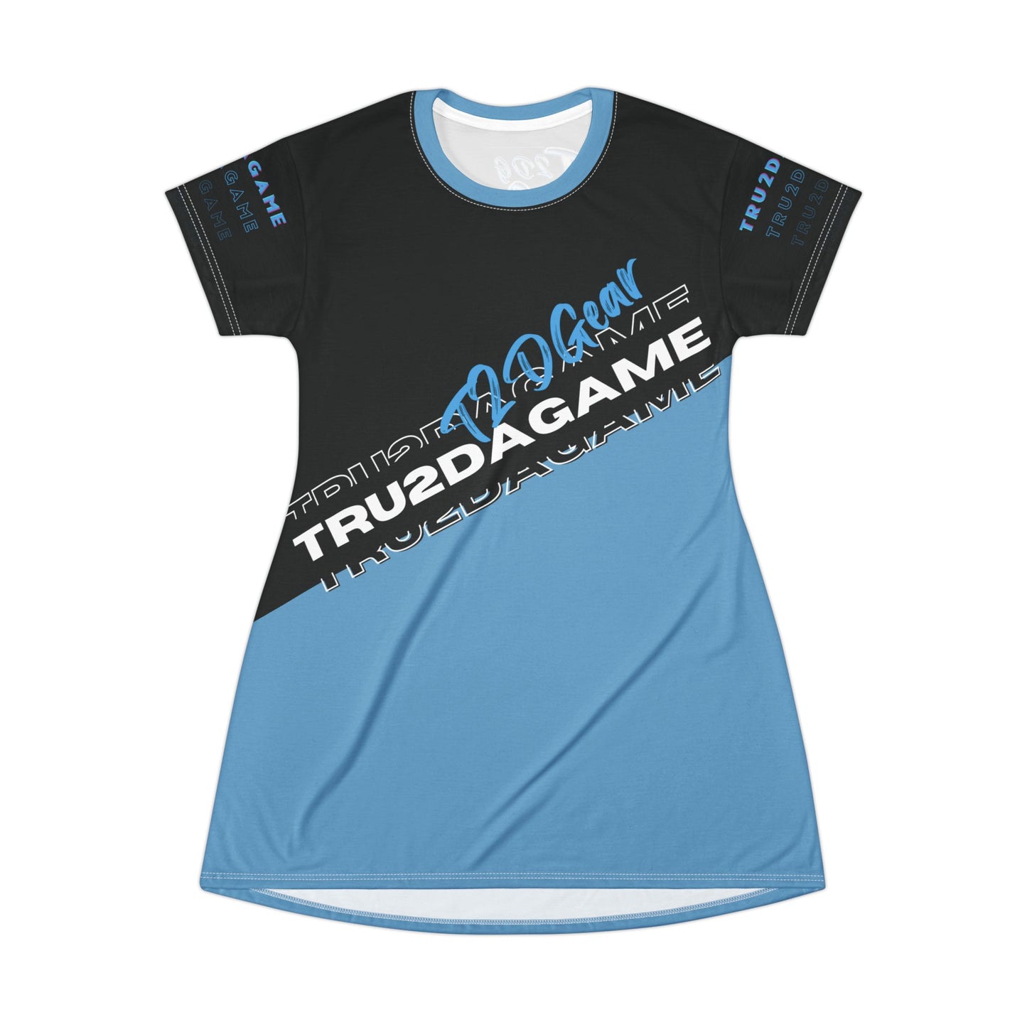 Tru2DaGame(T2DGear) Logo AOP T���Shirt Dress