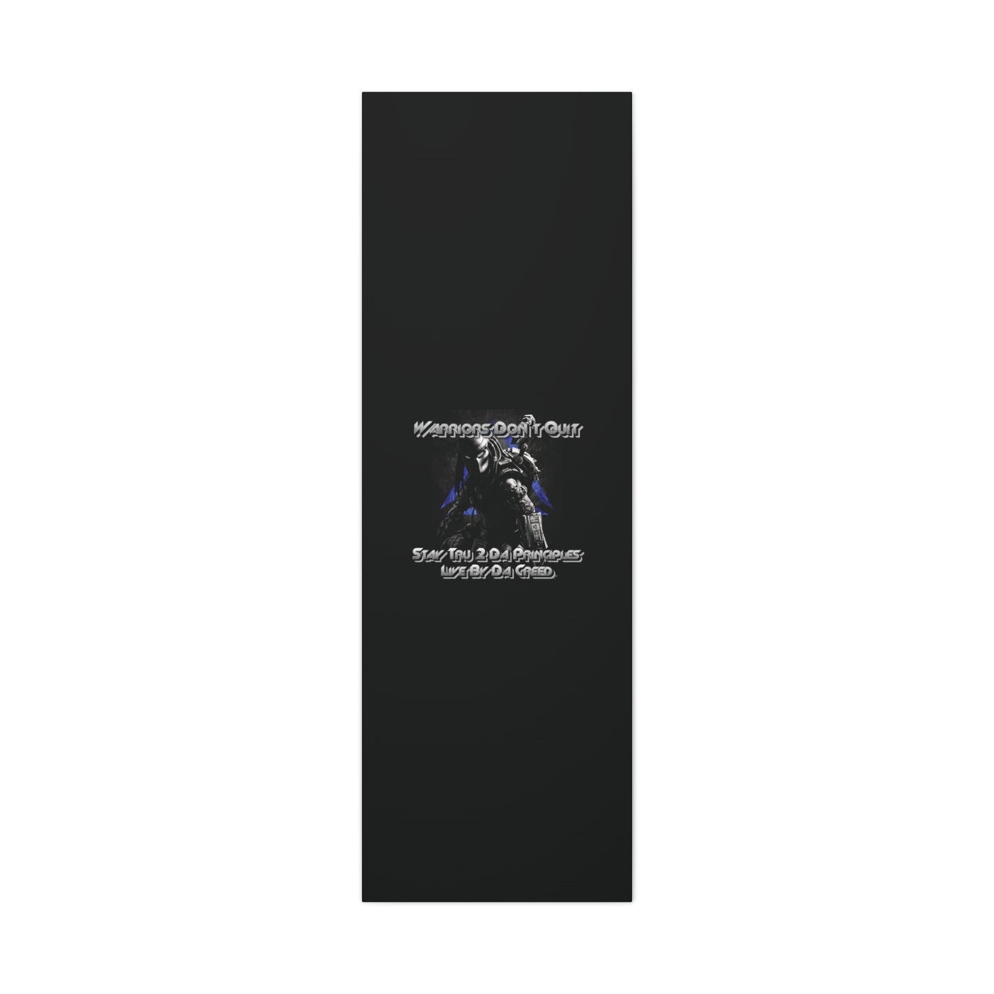 "Warrior's Creed" Canvas Wall Art