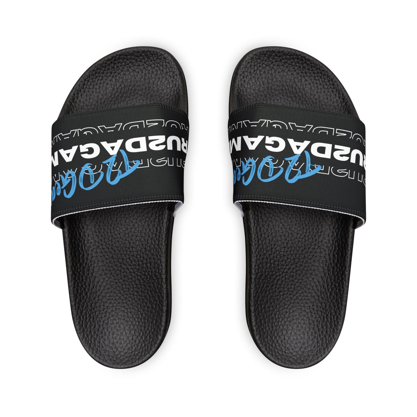 Tru2DaGame(T2DGear) Logo Men's Slides
