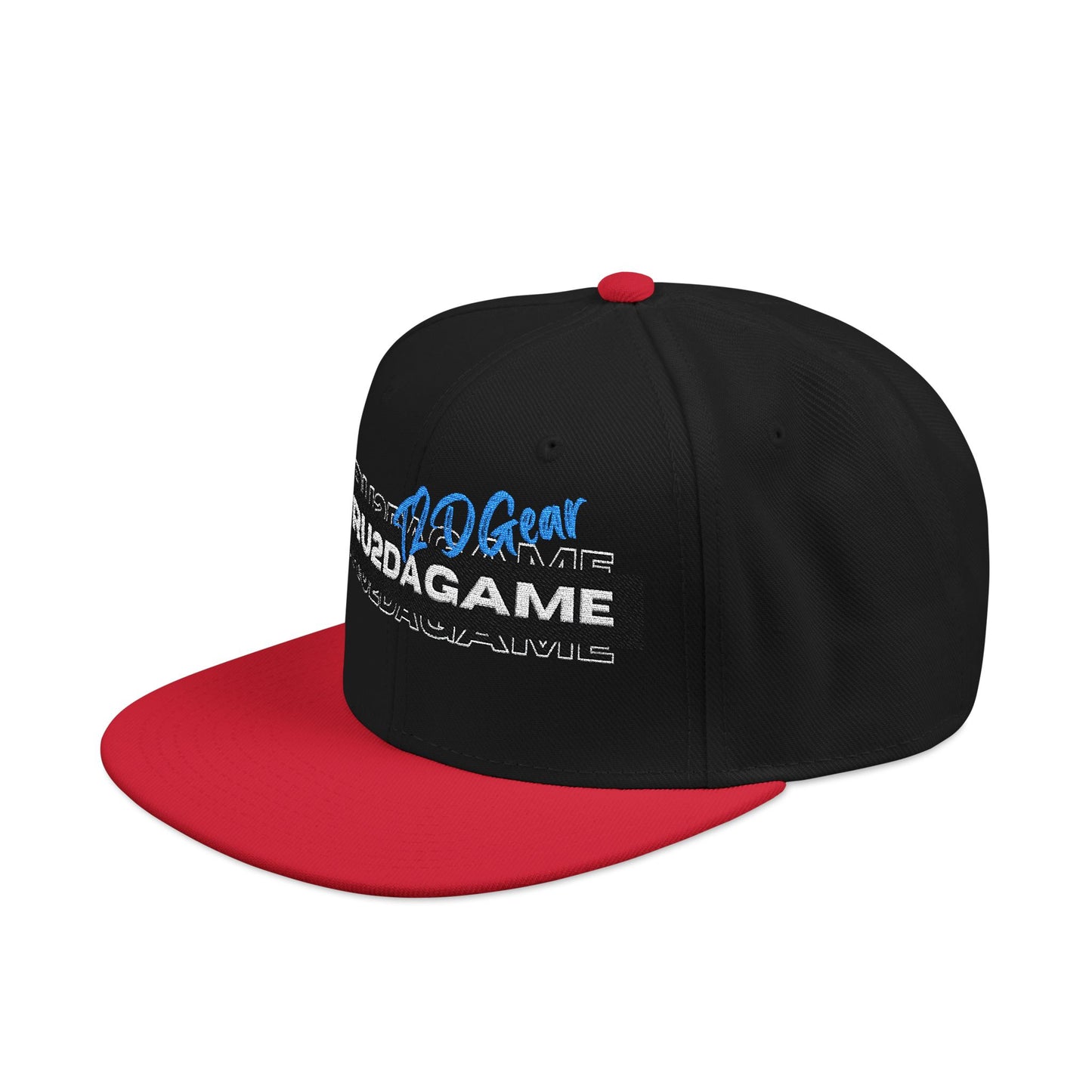 Tru2DaGame(T2DGear) Logo Embroidered Snapback Hat