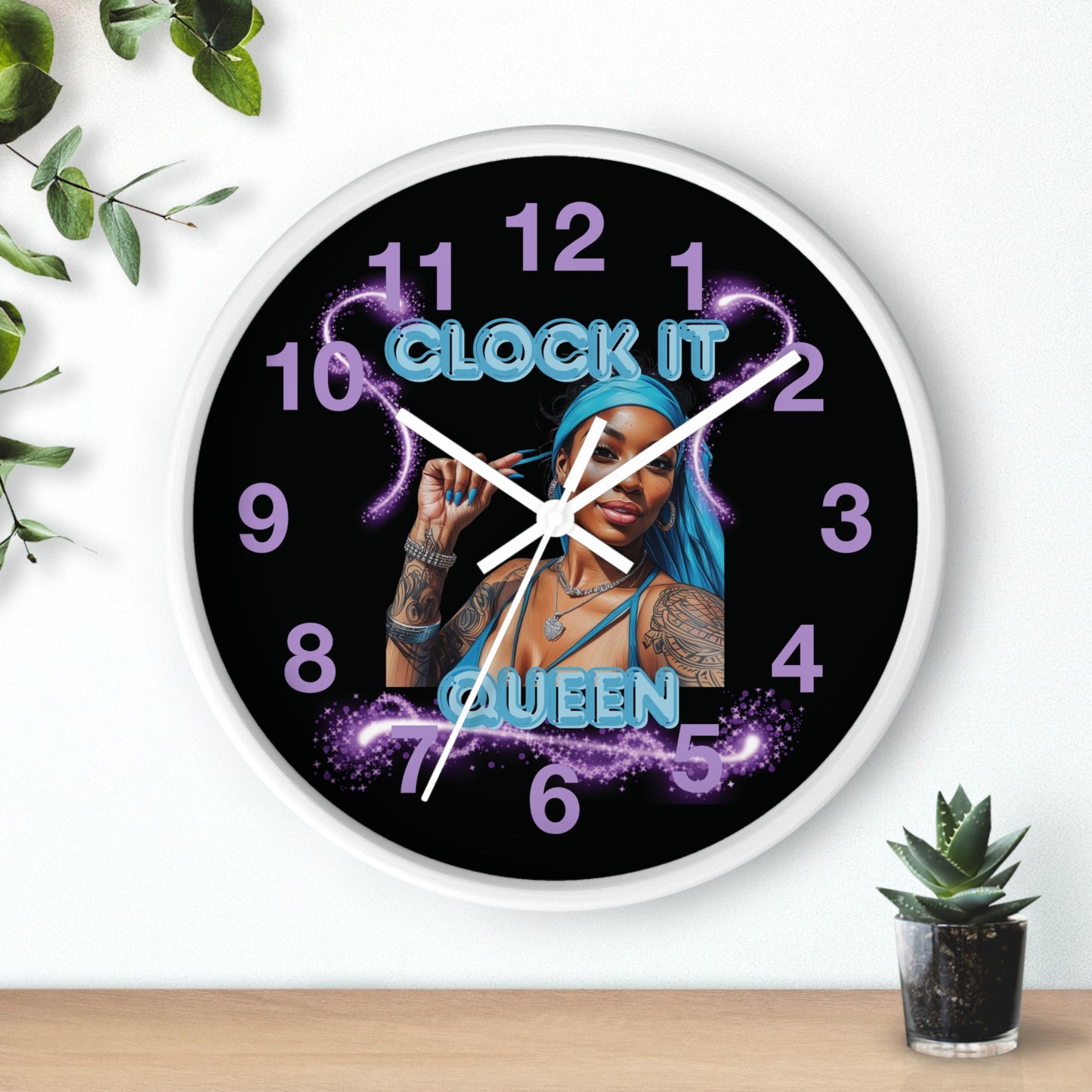 "Clock It" Wall Clock
