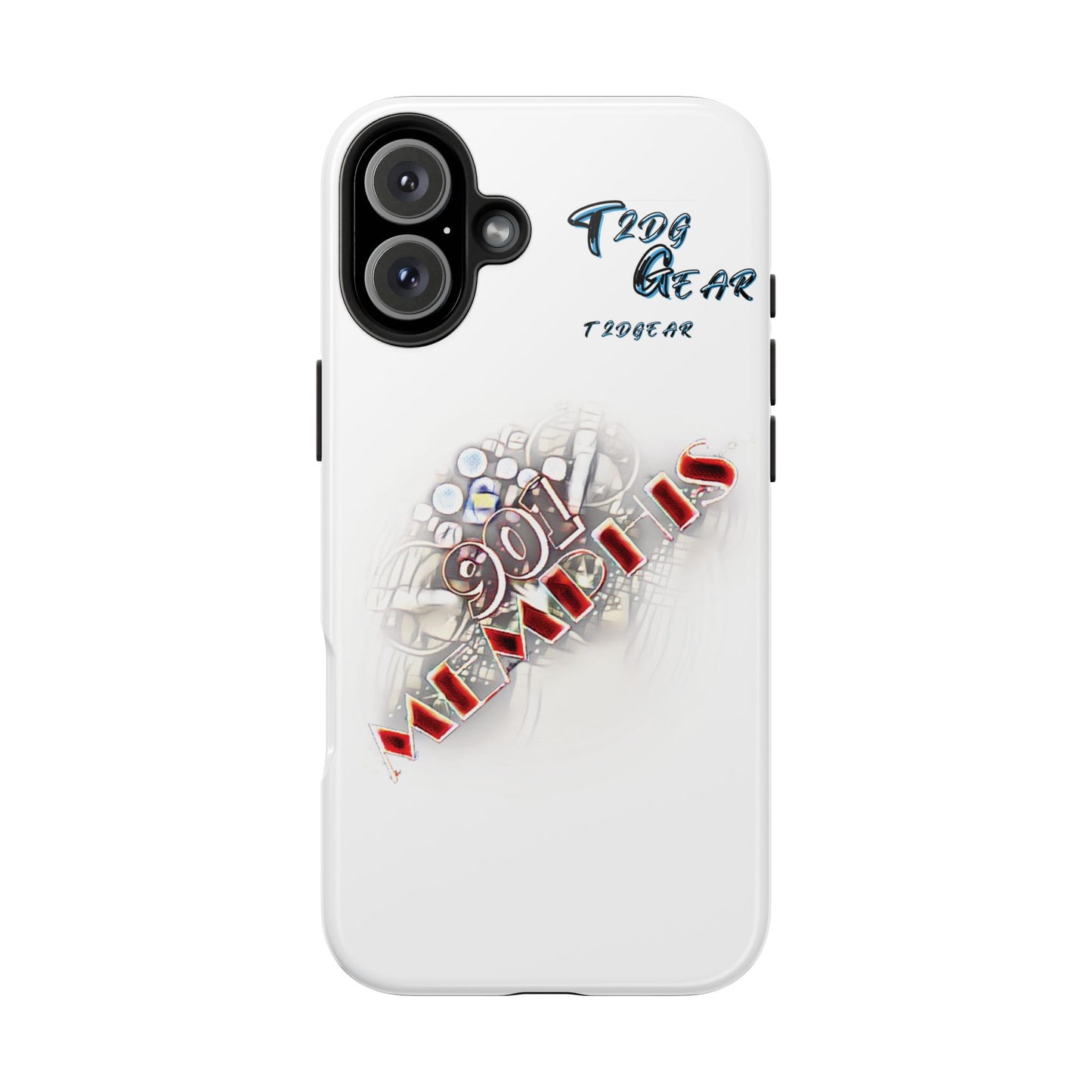 "901 Memphis" Tough Phone Case