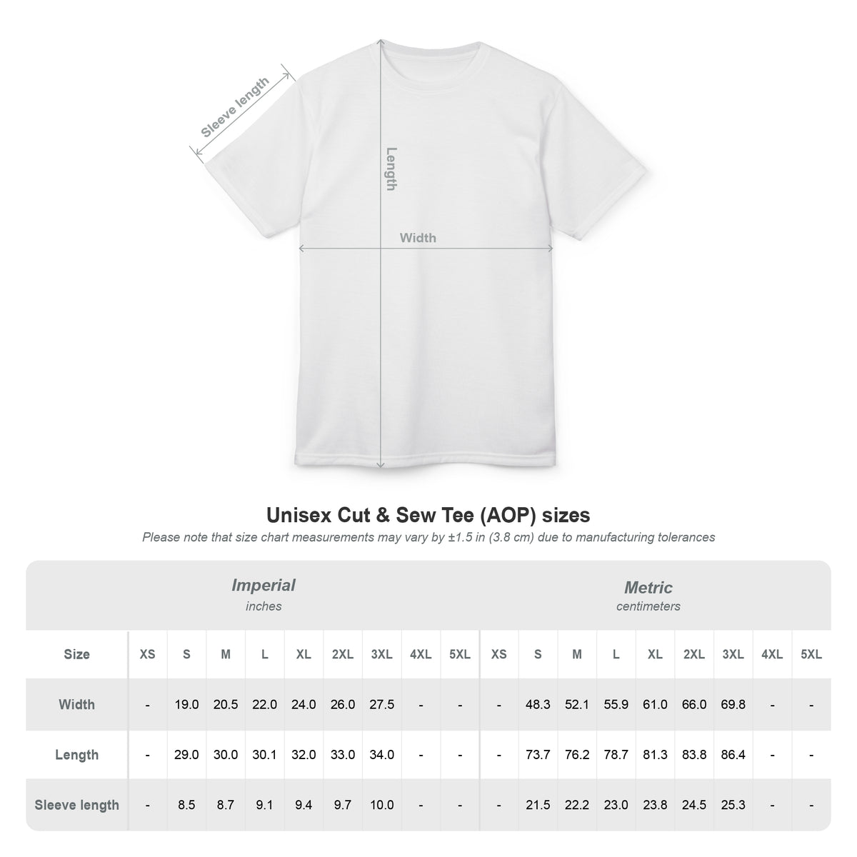 "Black Sheep" AOP Graphic T-Shirt