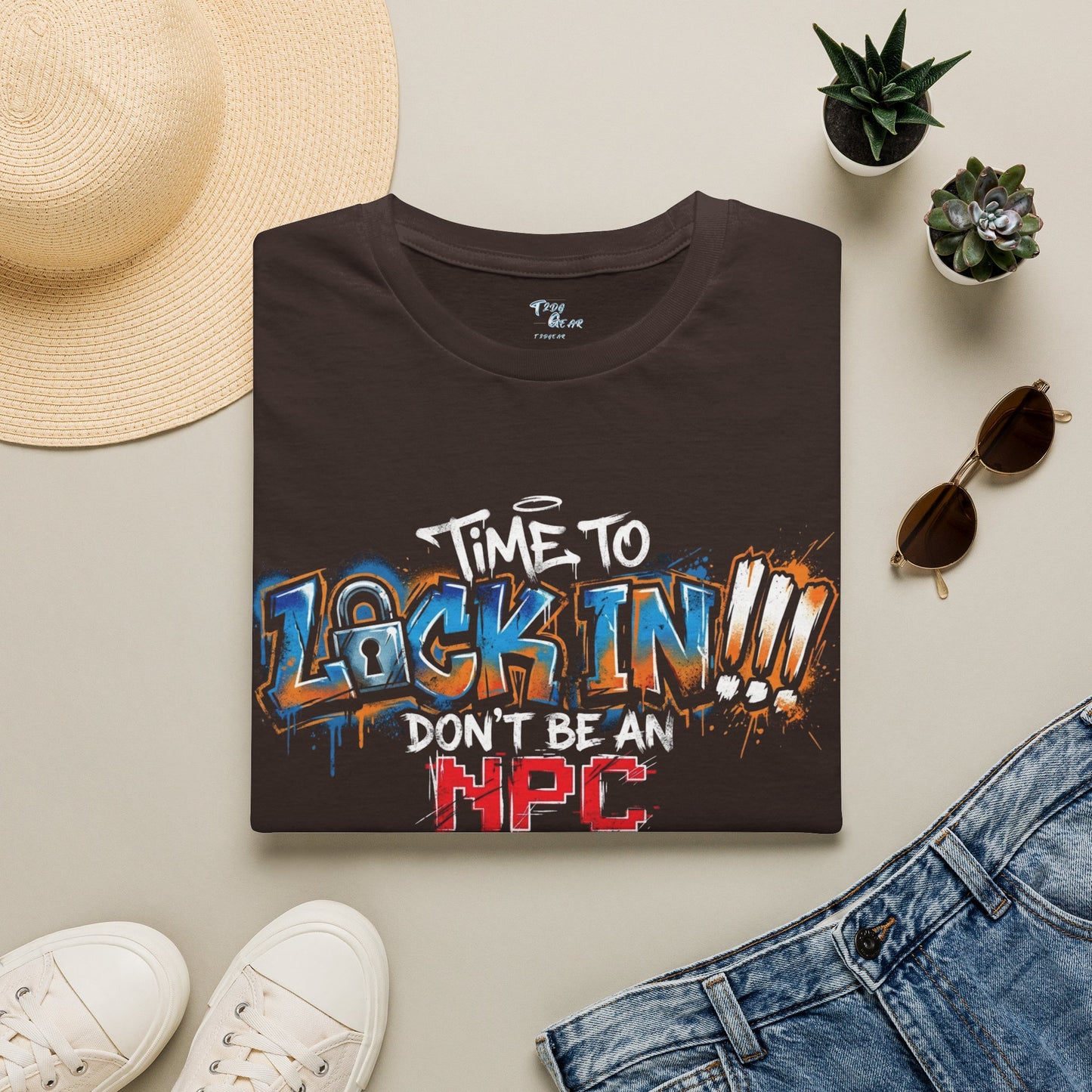 "Lock In" Graphic Tee
