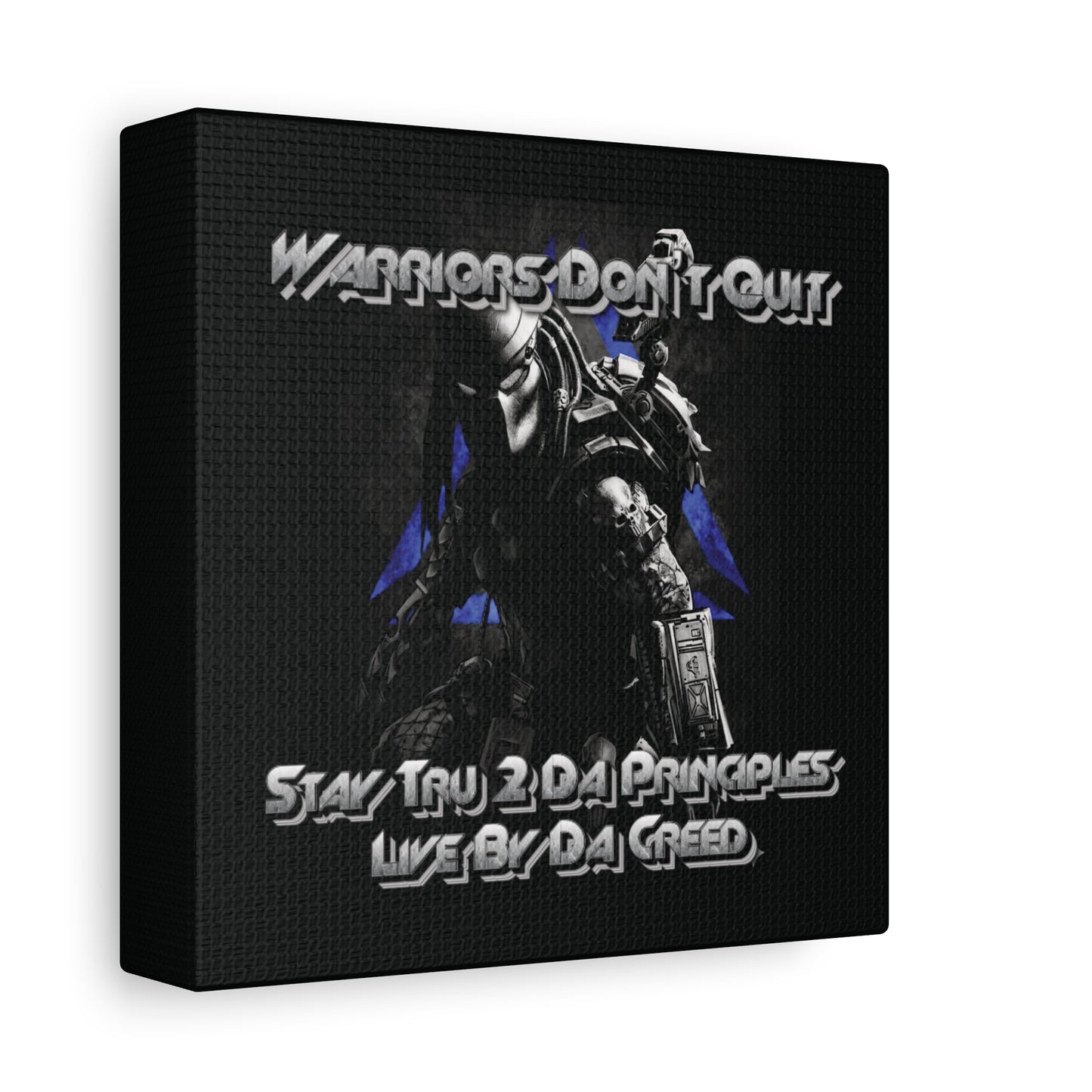 "Warrior's Creed" Canvas Wall Art